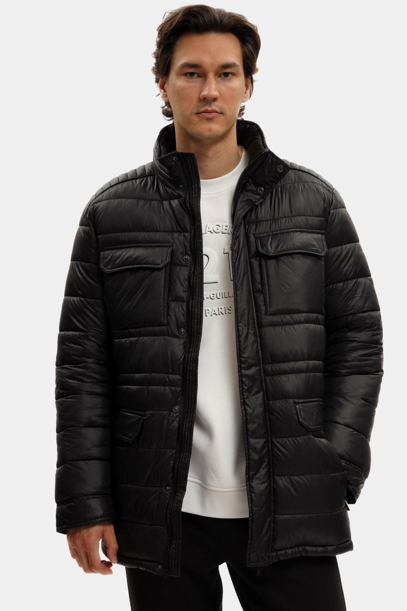 553590_505025 Куртка пуховая Karl Lagerfeld Черный