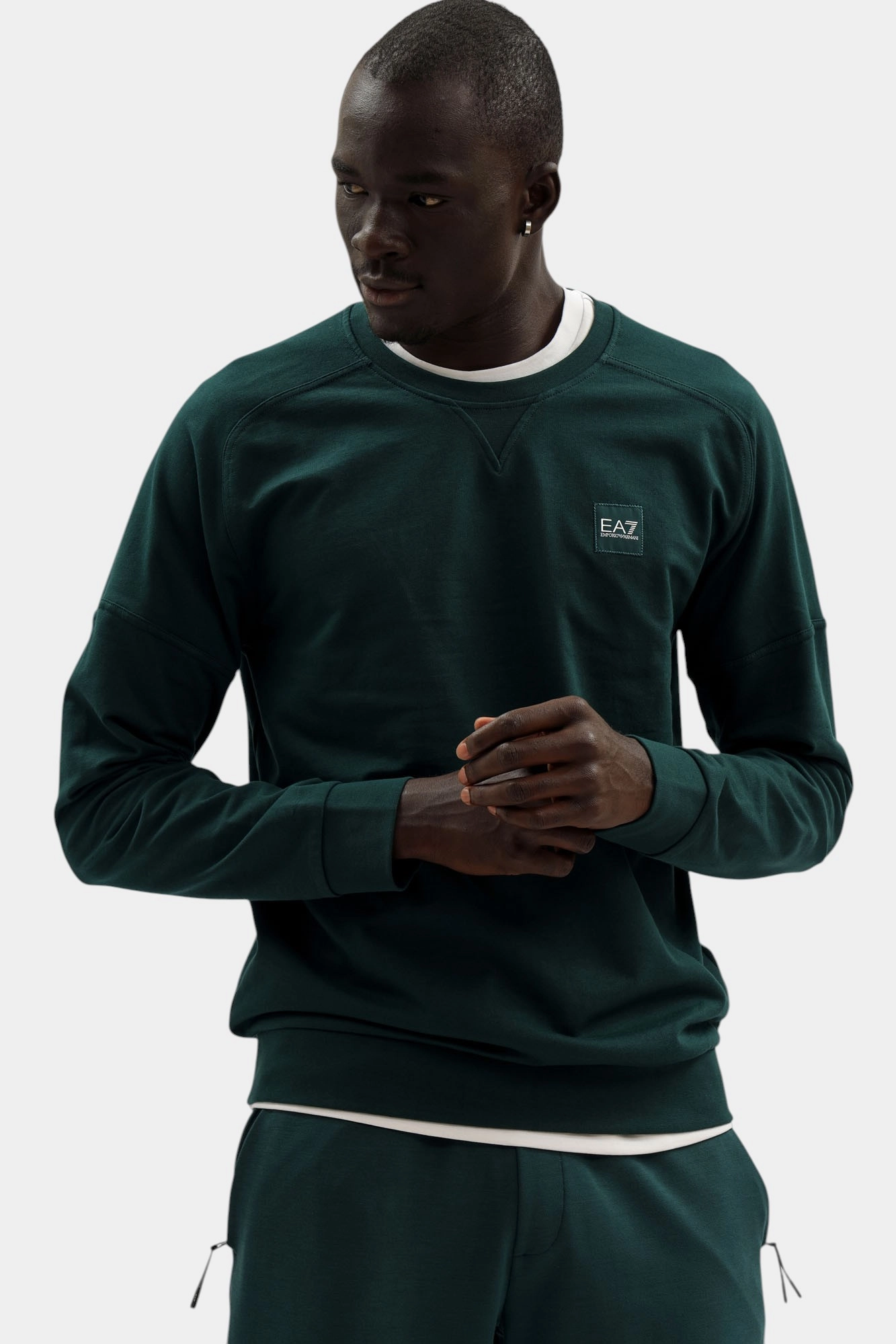 7M000902_AF13512 Свитшот EA7 Зеленый