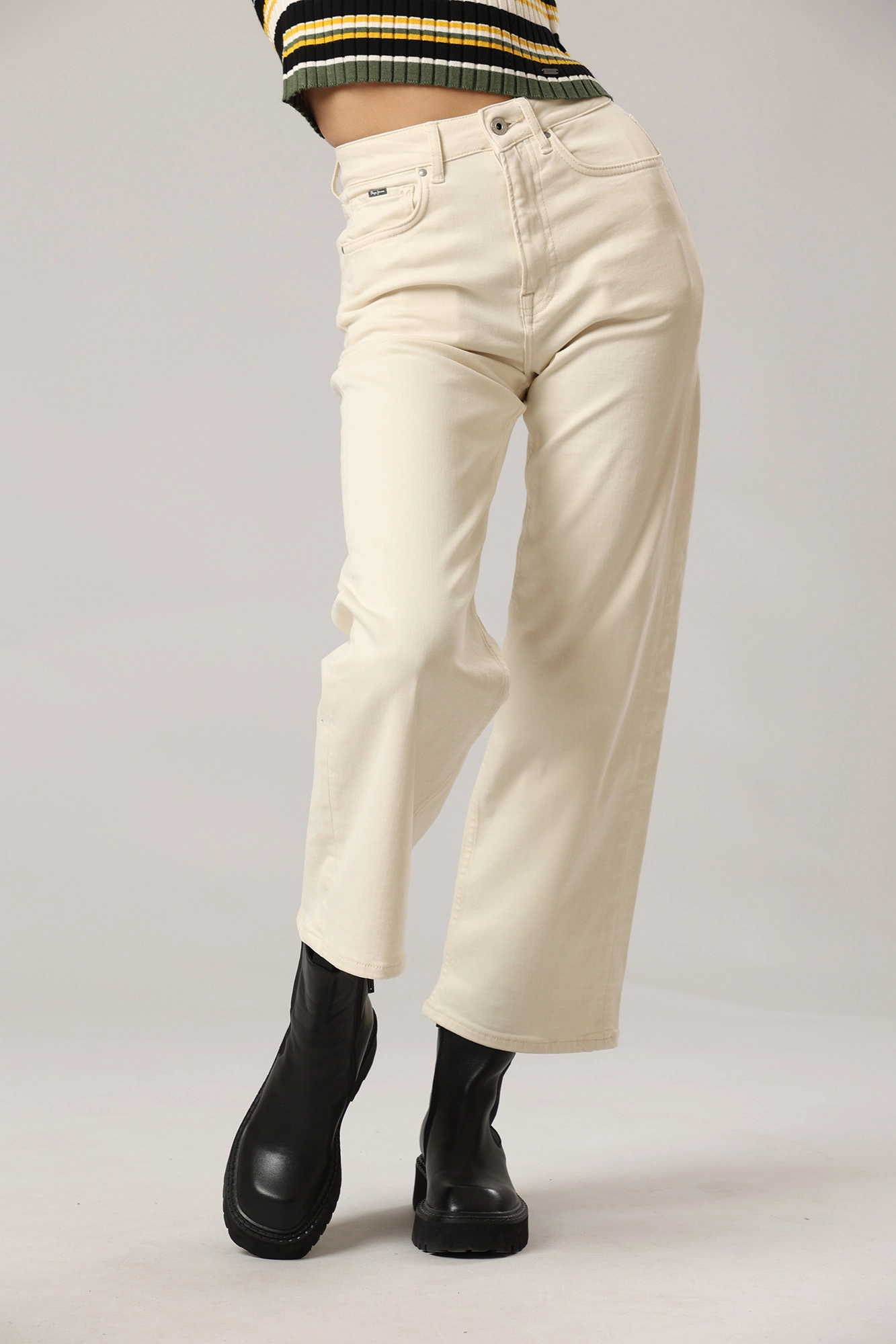 PL204162W75 джинсы lexa sky high pepe jeans 