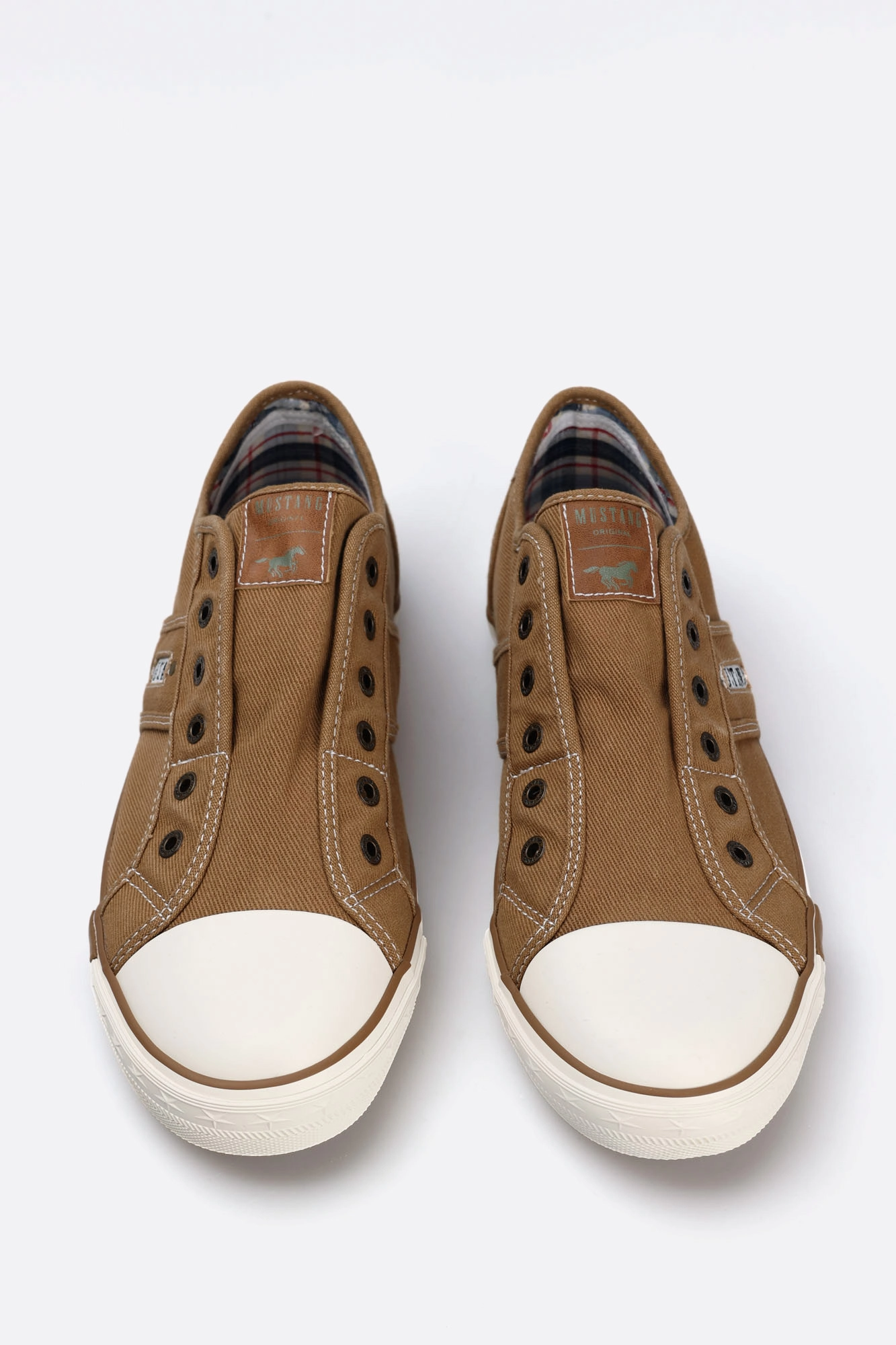 4058-405 Кеды Mustang Коричневый