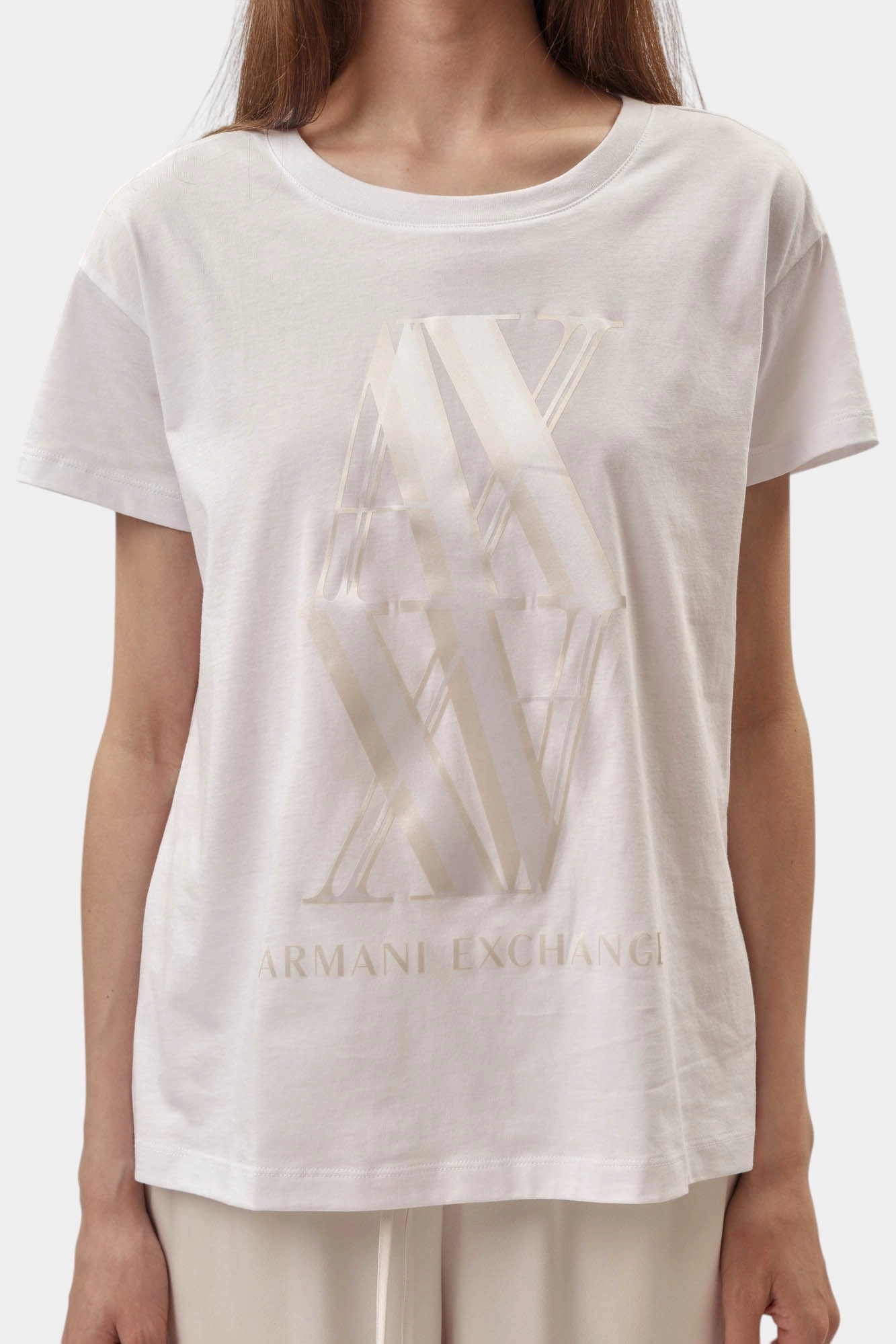 XW000515_AF10359 футболка armani exchange 