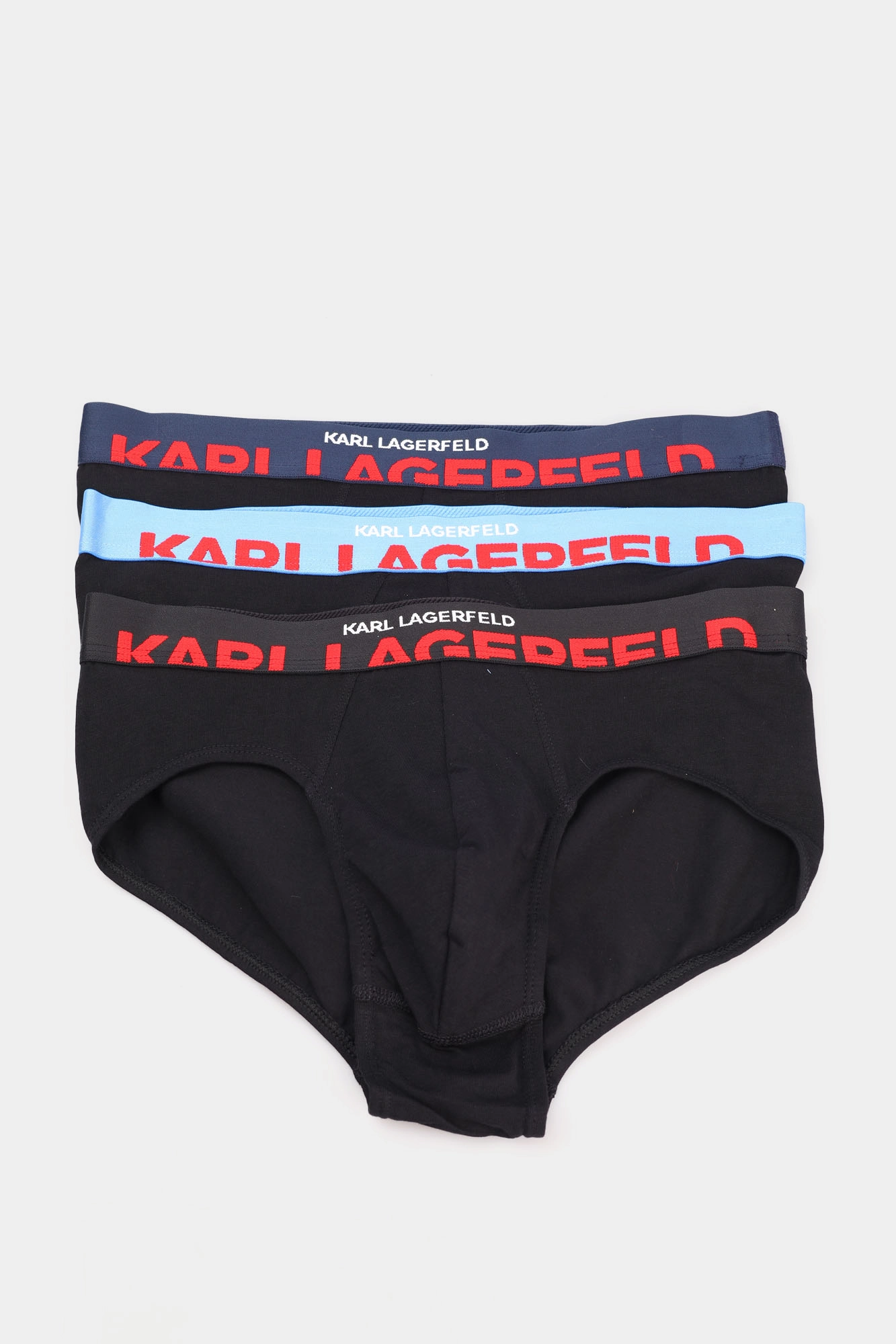 245M2101 Трусы 3 шт. Karl Lagerfeld Черный