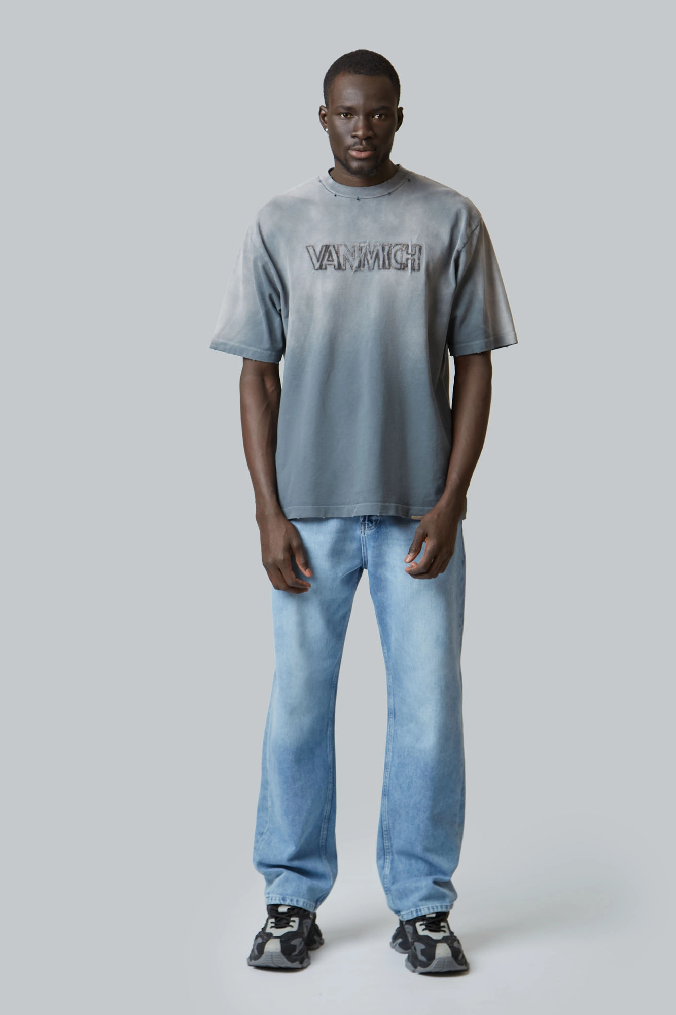 VM-ERK-22-321 Футболка Van Mich Серый