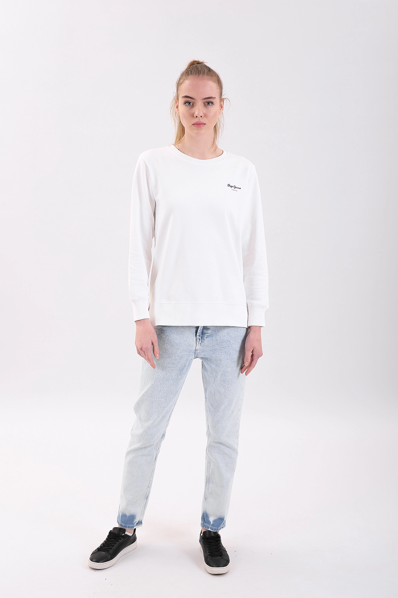 PL204258 джинсы violet tie dye pepe jeans 