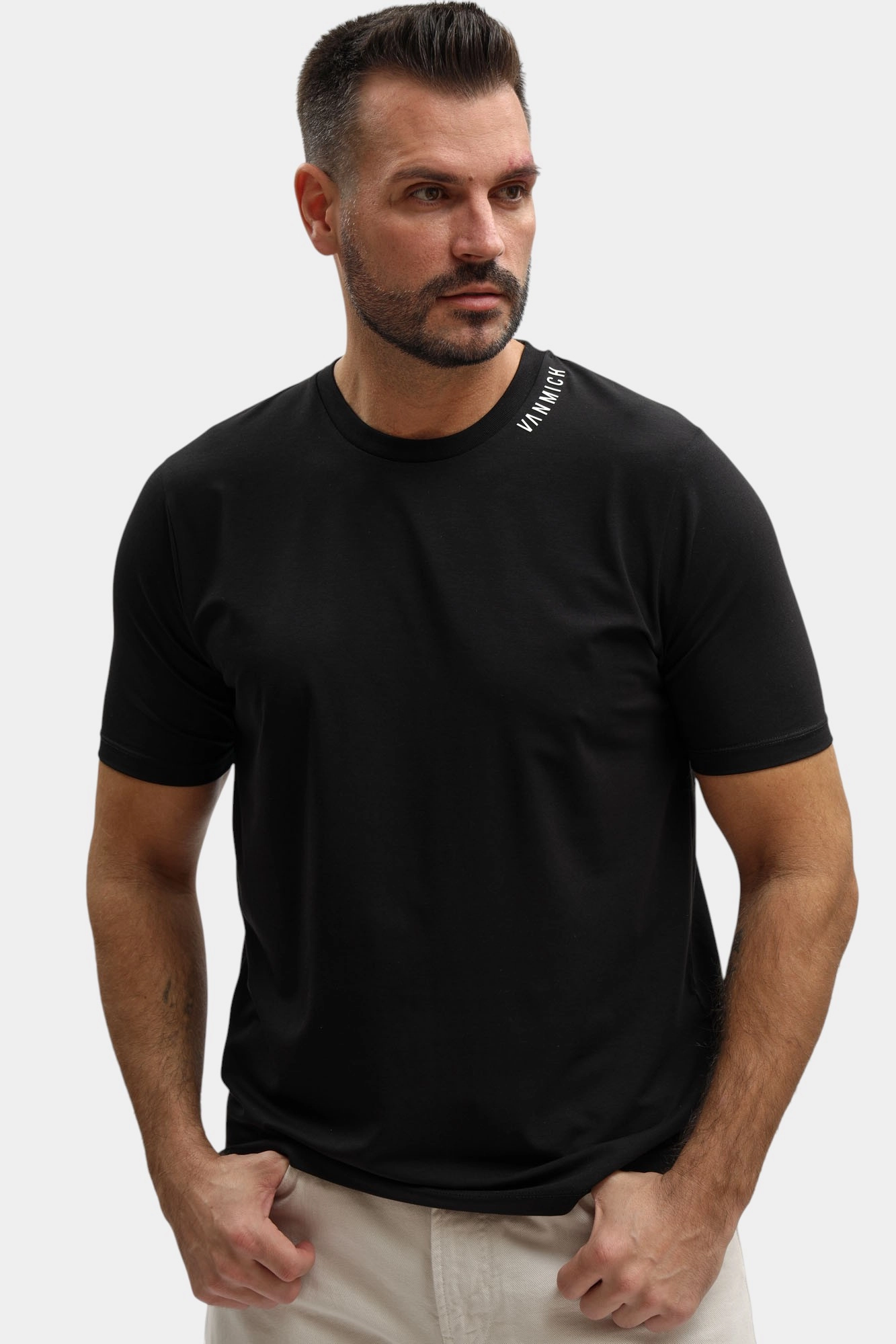 VM-ERK-33-628 Футболка Van Mich Черный