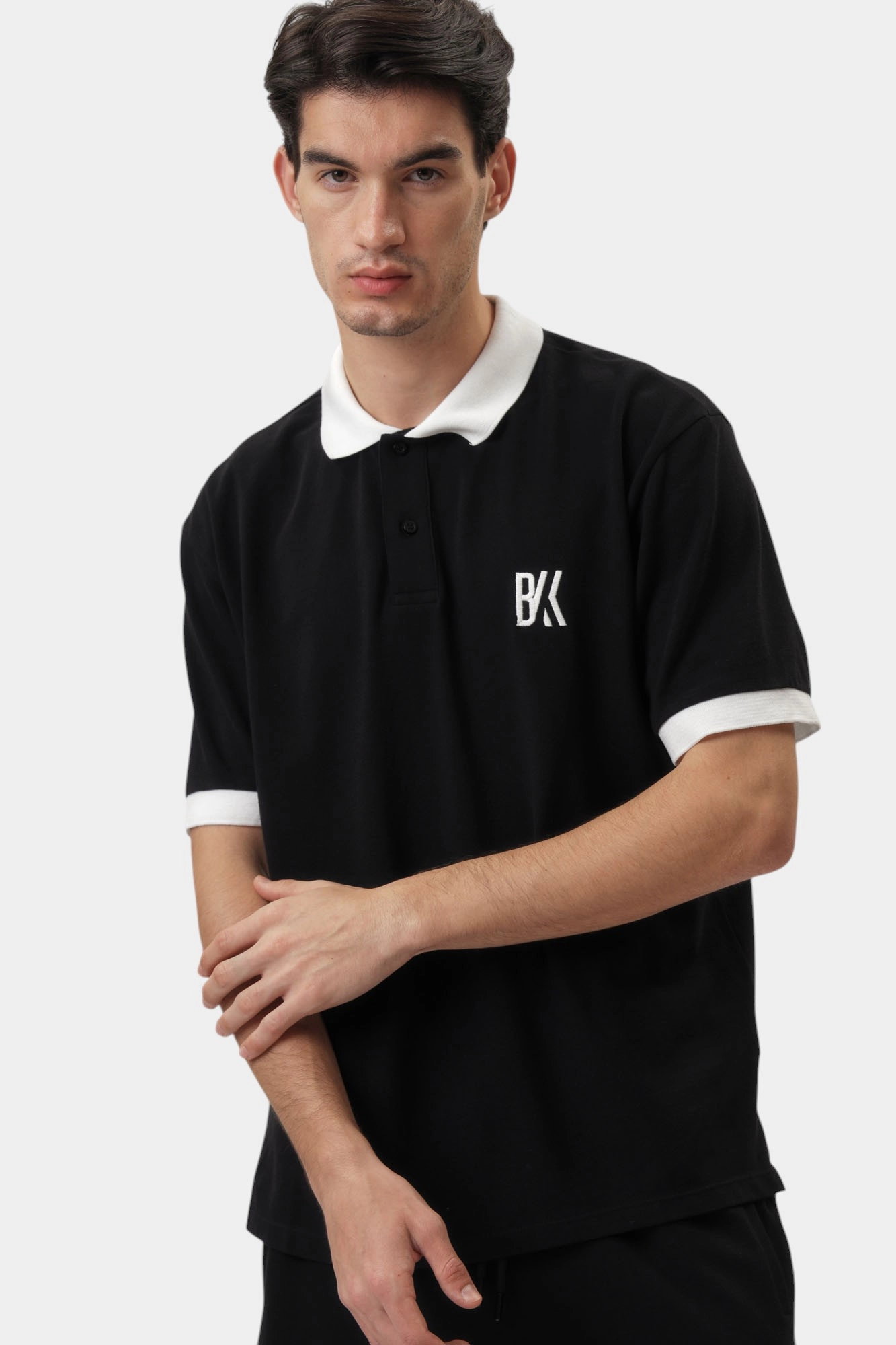 BMT0942 Поло Bikkembergs Черный