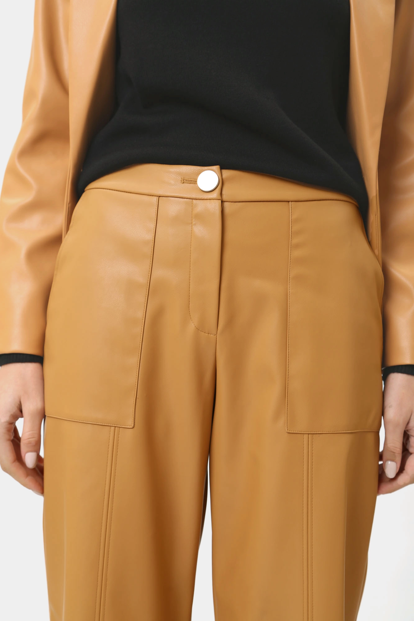 6DYP23_YNNNZ брюки кожаные armani exchange 