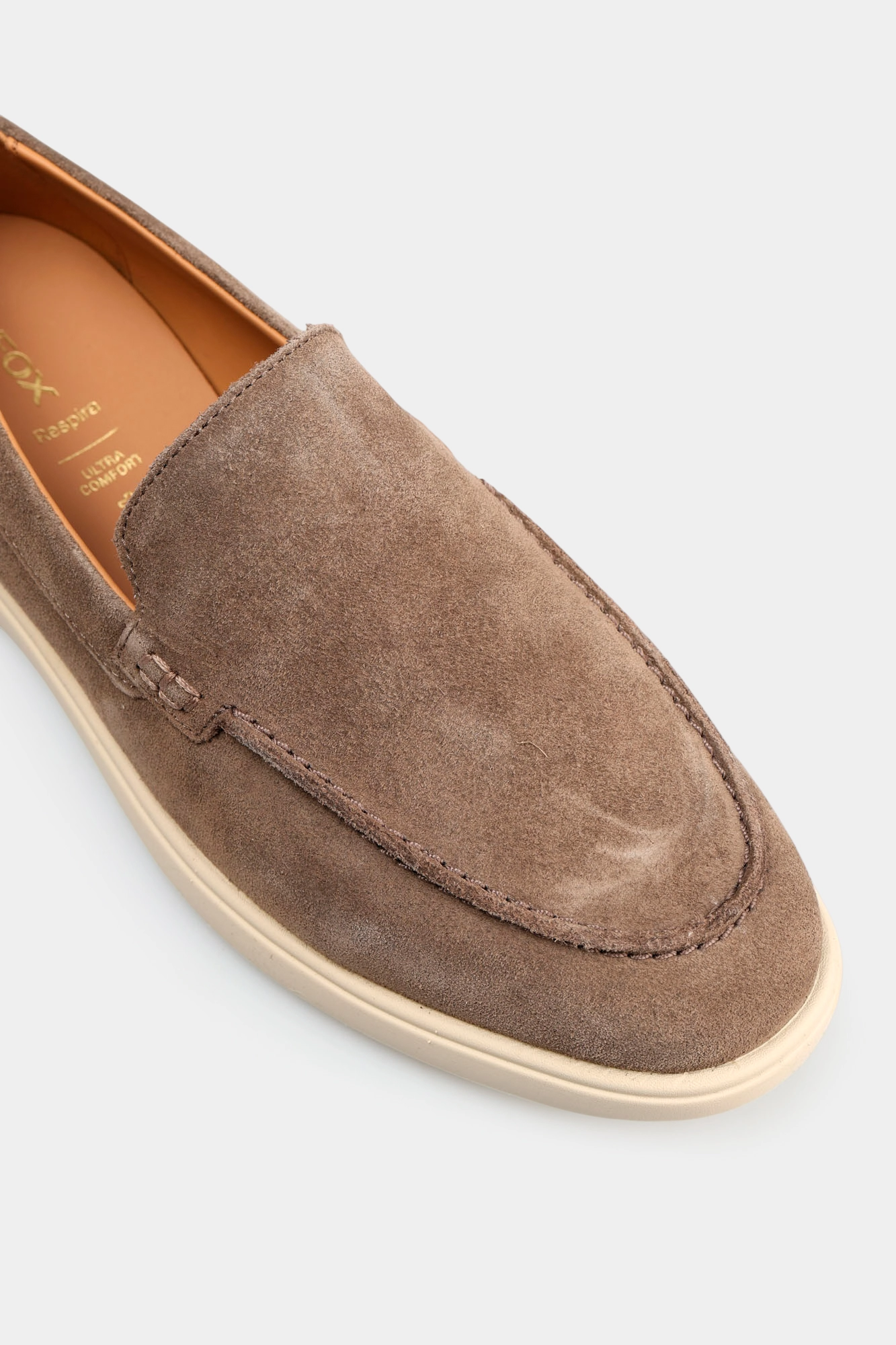 U55LAD00020C Мокасины Geox Серый