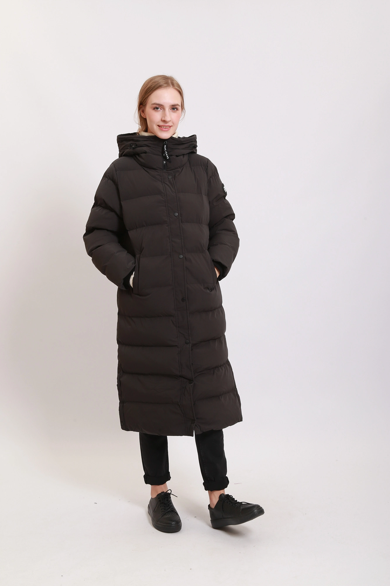 PL401973 куртка удл. утепленная pepe jeans 
