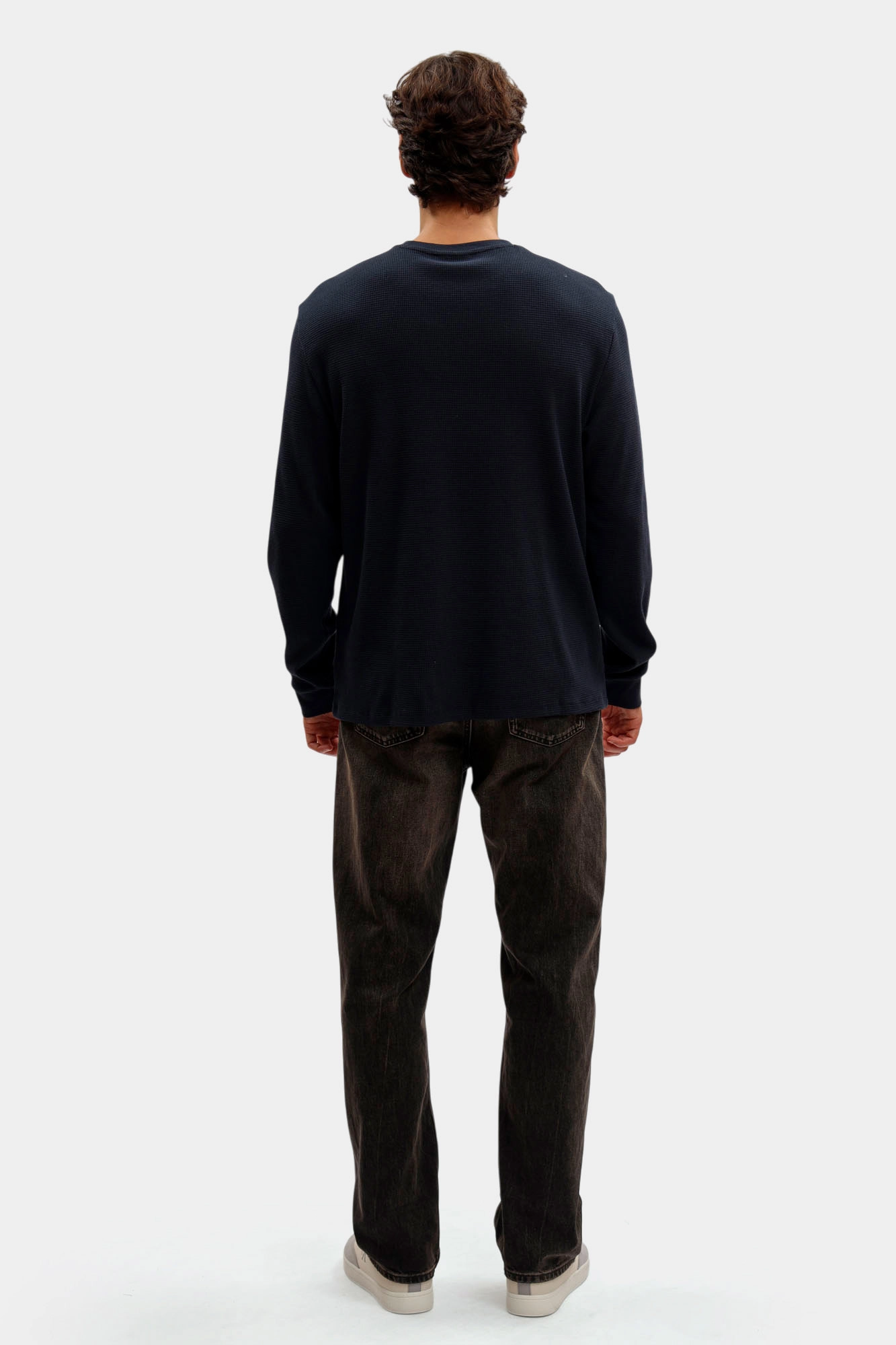 LV040EM217 Лонгслив Calvin Klein Jeans Черный