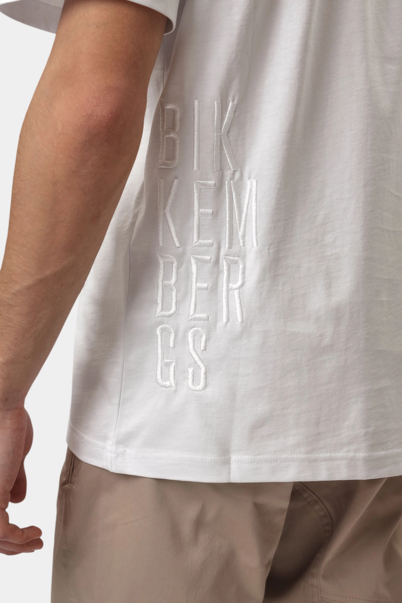 BMT0904 Футболка Bikkembergs Белый