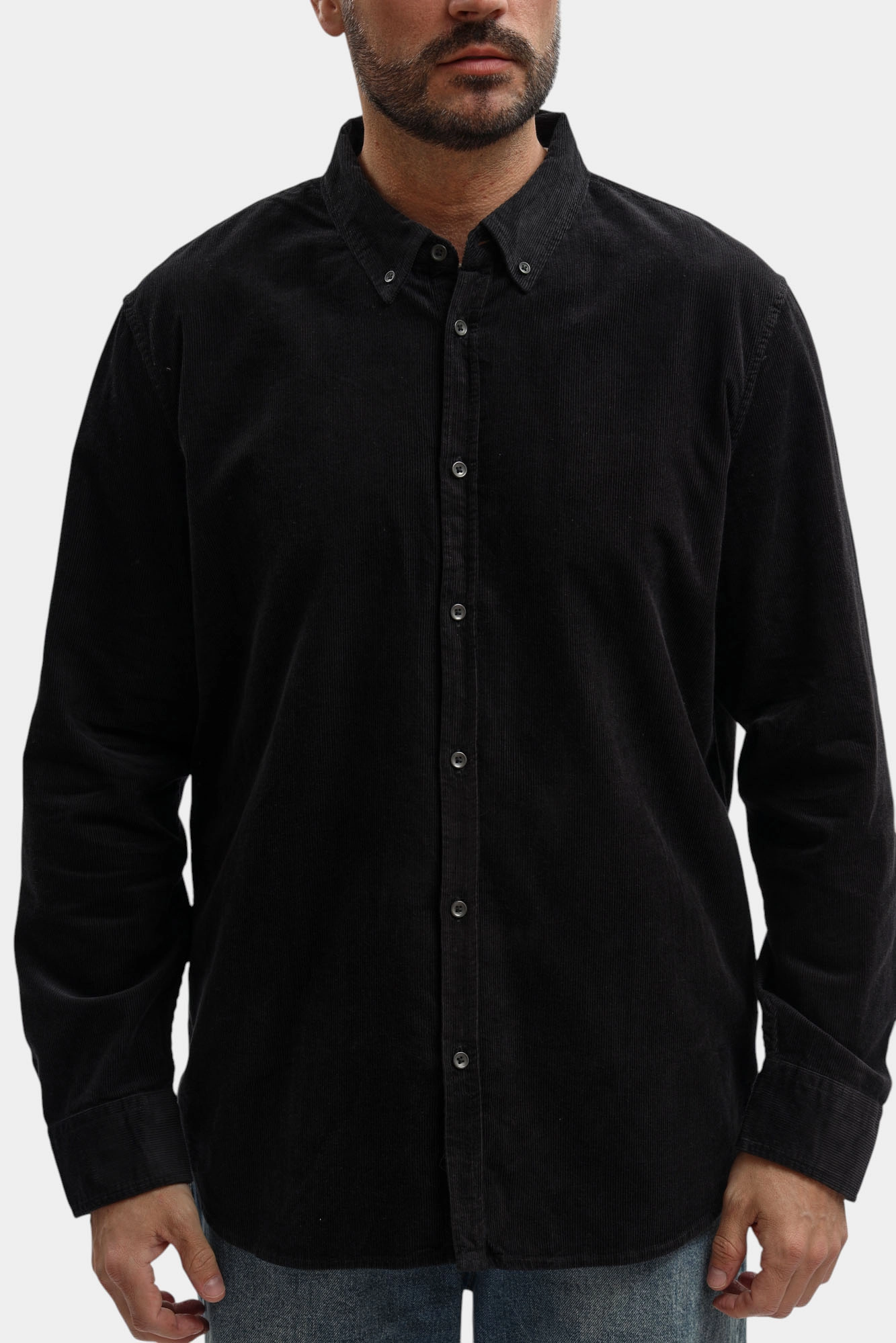 1017202 Рубашка Mustang Черный