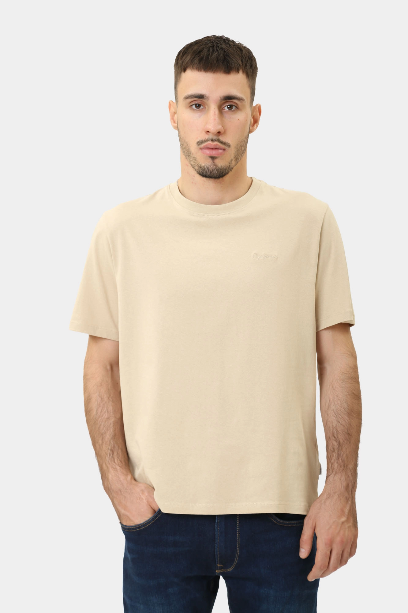PM509206 Футболка Pepe Jeans Бежевый
