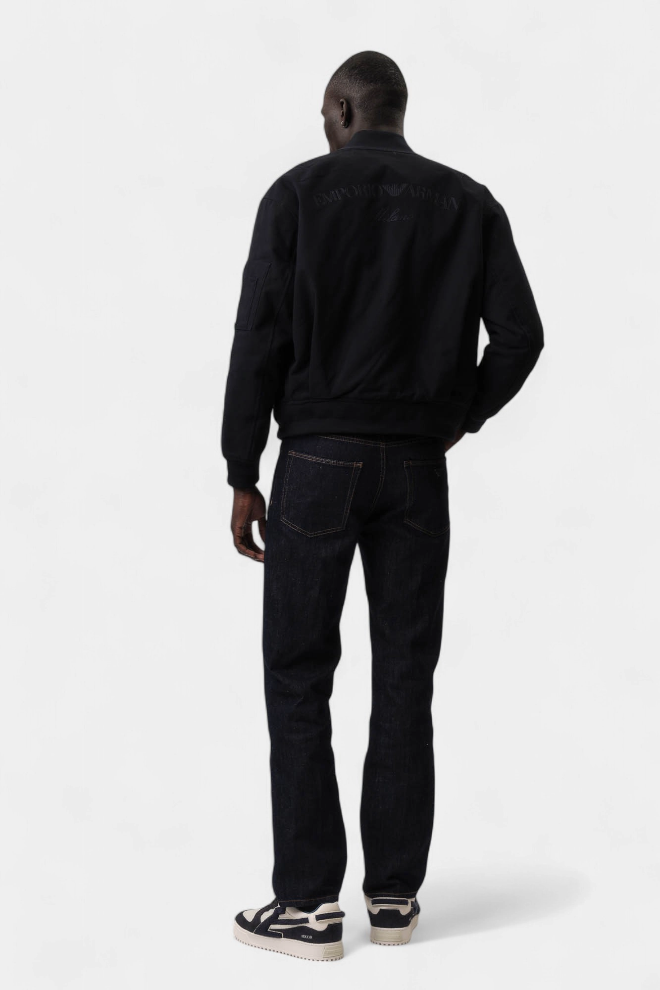 EM001361_AF12938 Бомбер Emporio Armani Синий