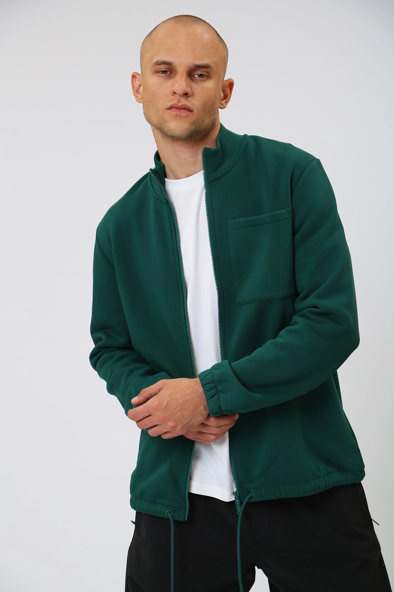 30037554_10015975 Толстовка Strellson Зеленый