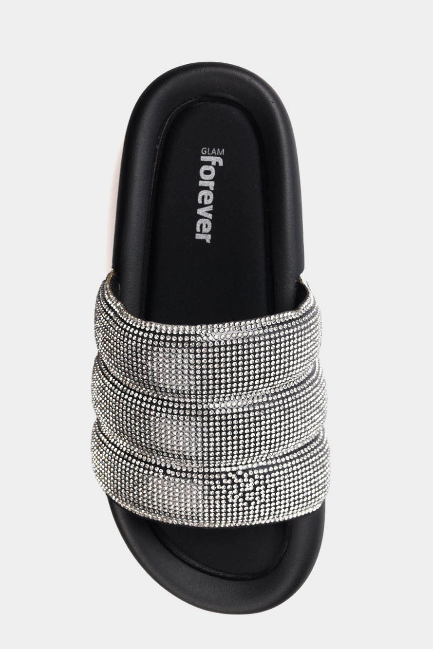 3073-241 Сабо Glam forever Черный