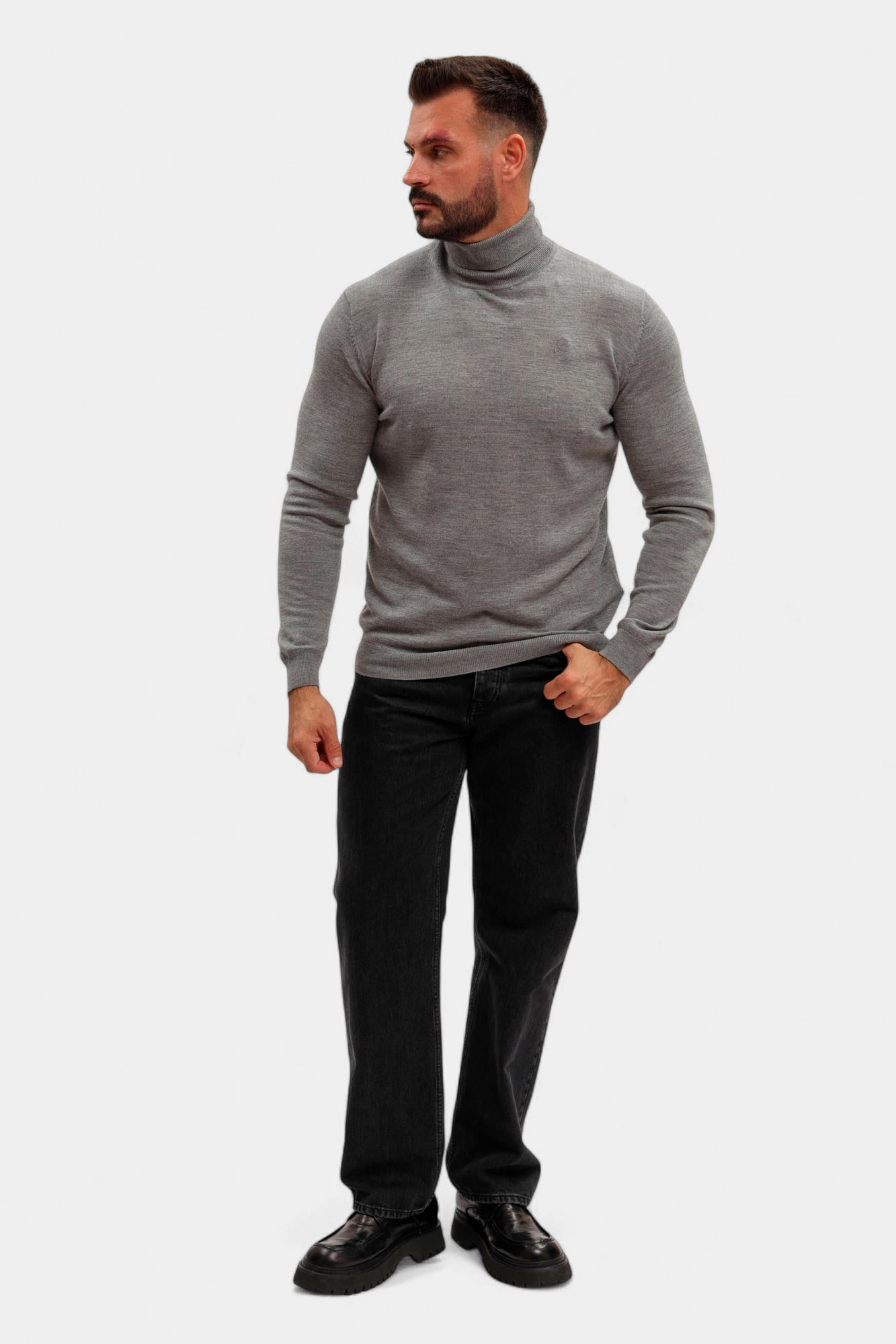 554399_655058 Водолазка Karl Lagerfeld Серый