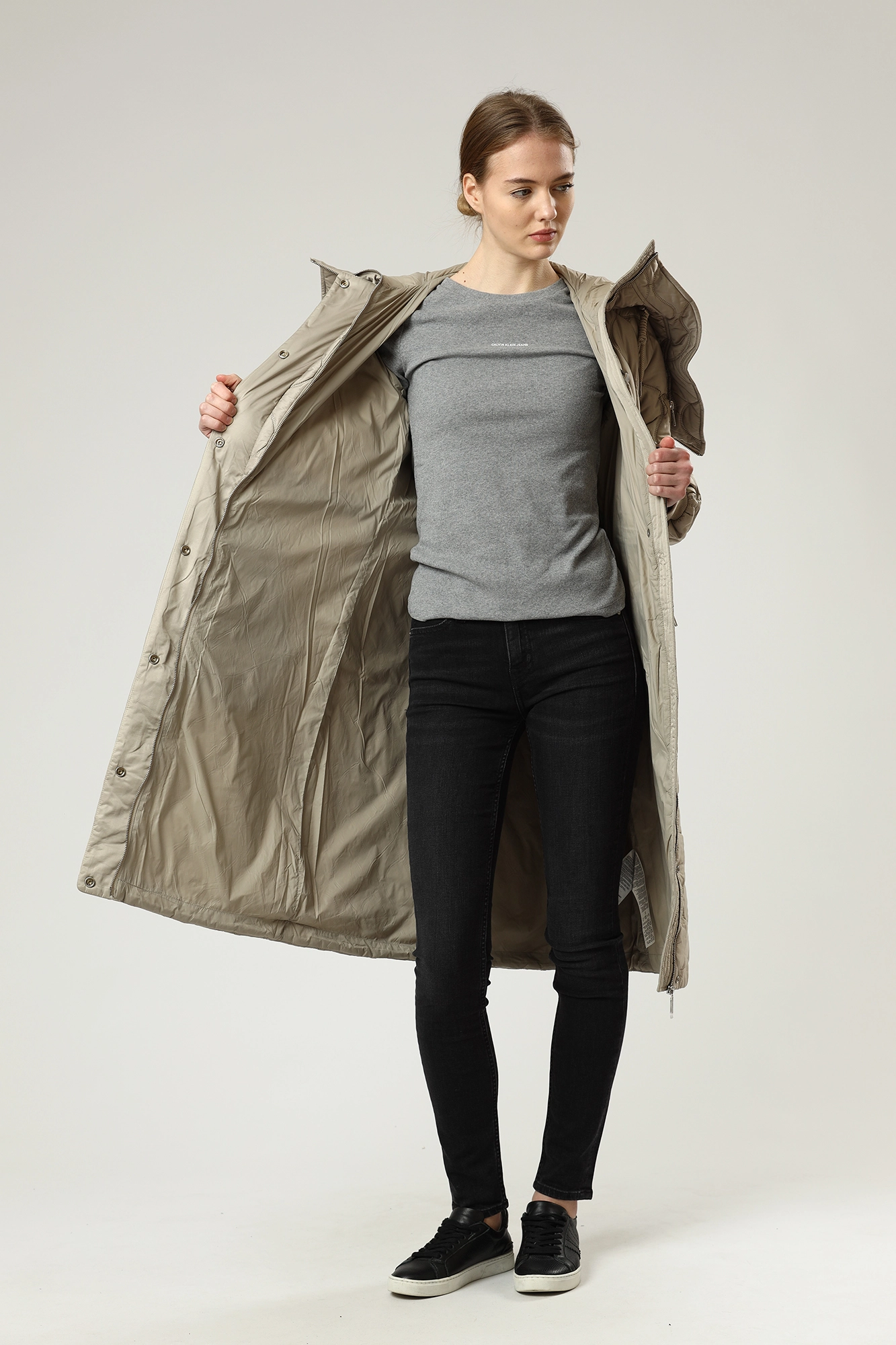 6KYL07_YNVSZ пальто утеплённое armani exchange 