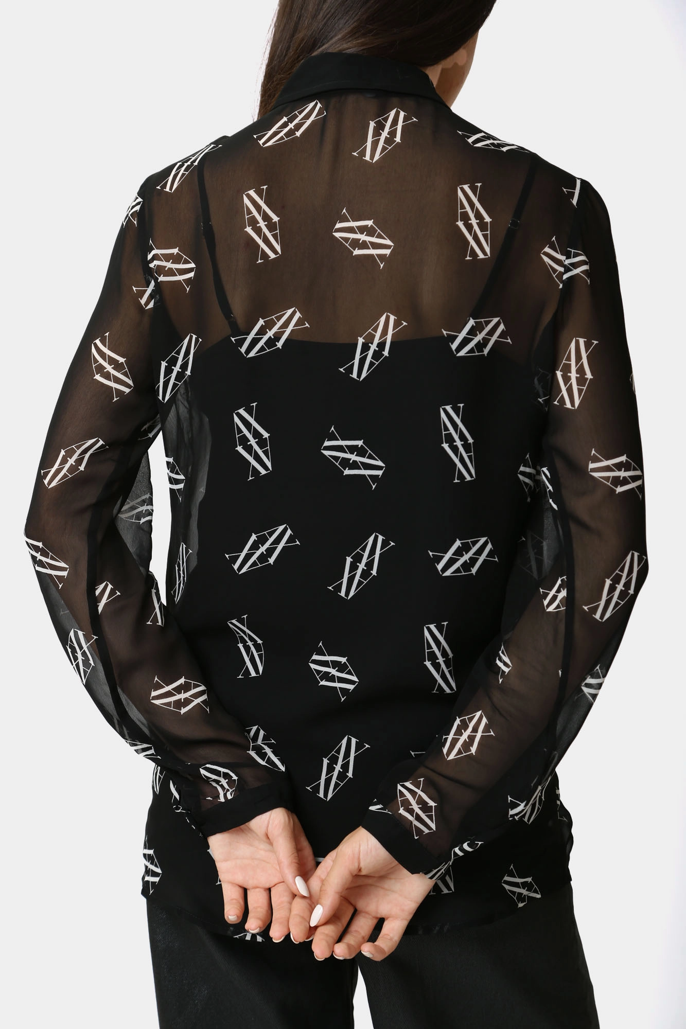 6DYC07_YN1VZ_42AN блузка armani exchange