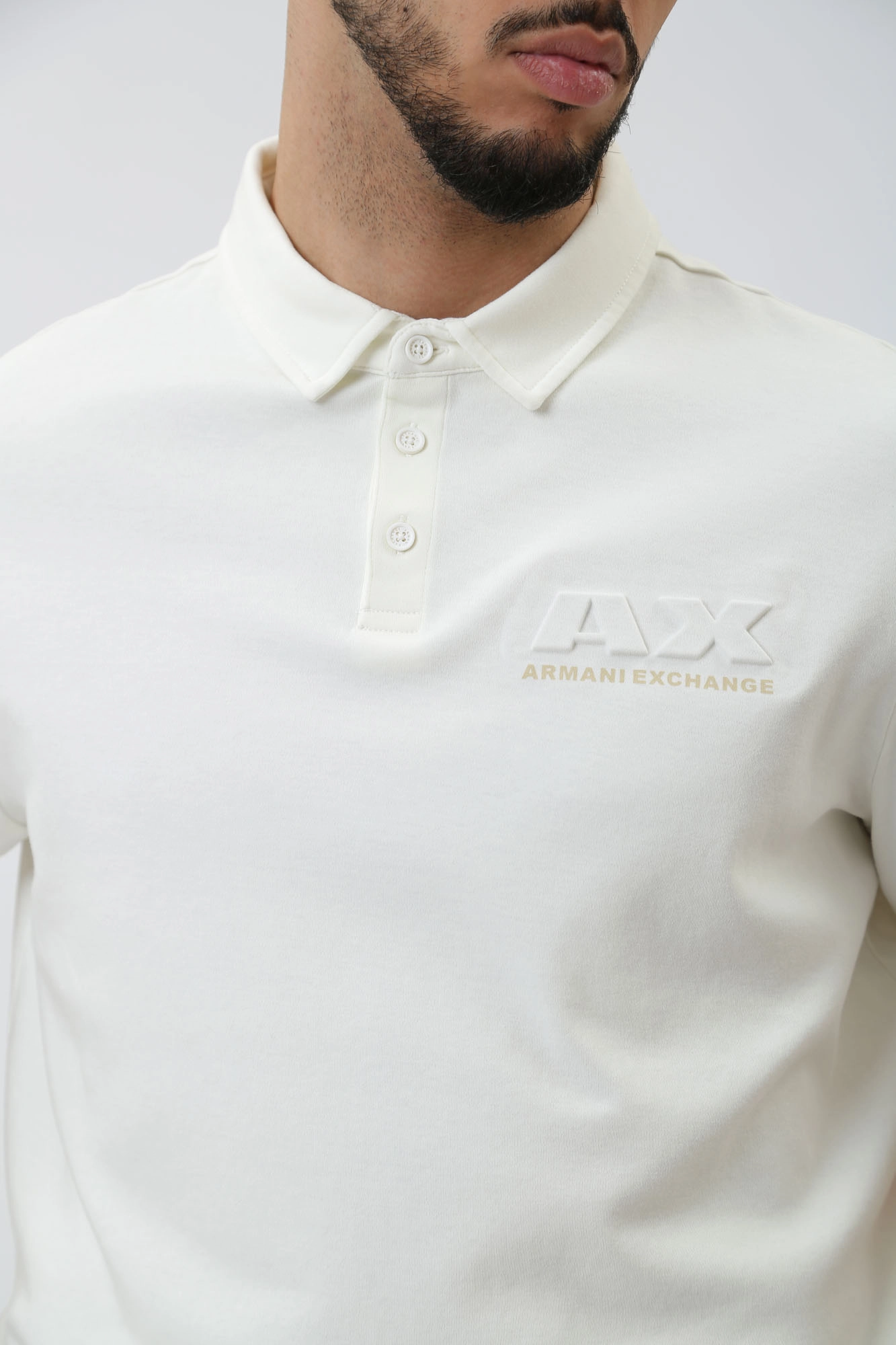 3DZFAA_ZJUAZ Поло Armani Exchange Белый