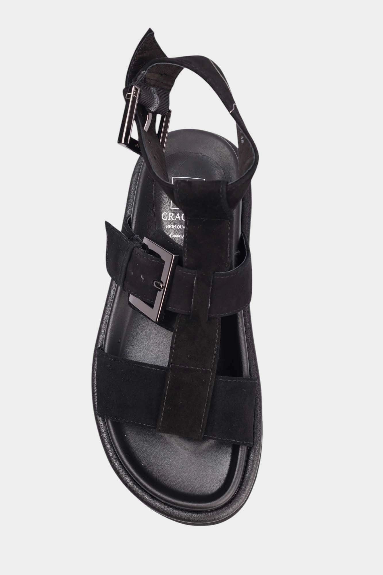 QS569-F225 Сандалии Graciana Черный