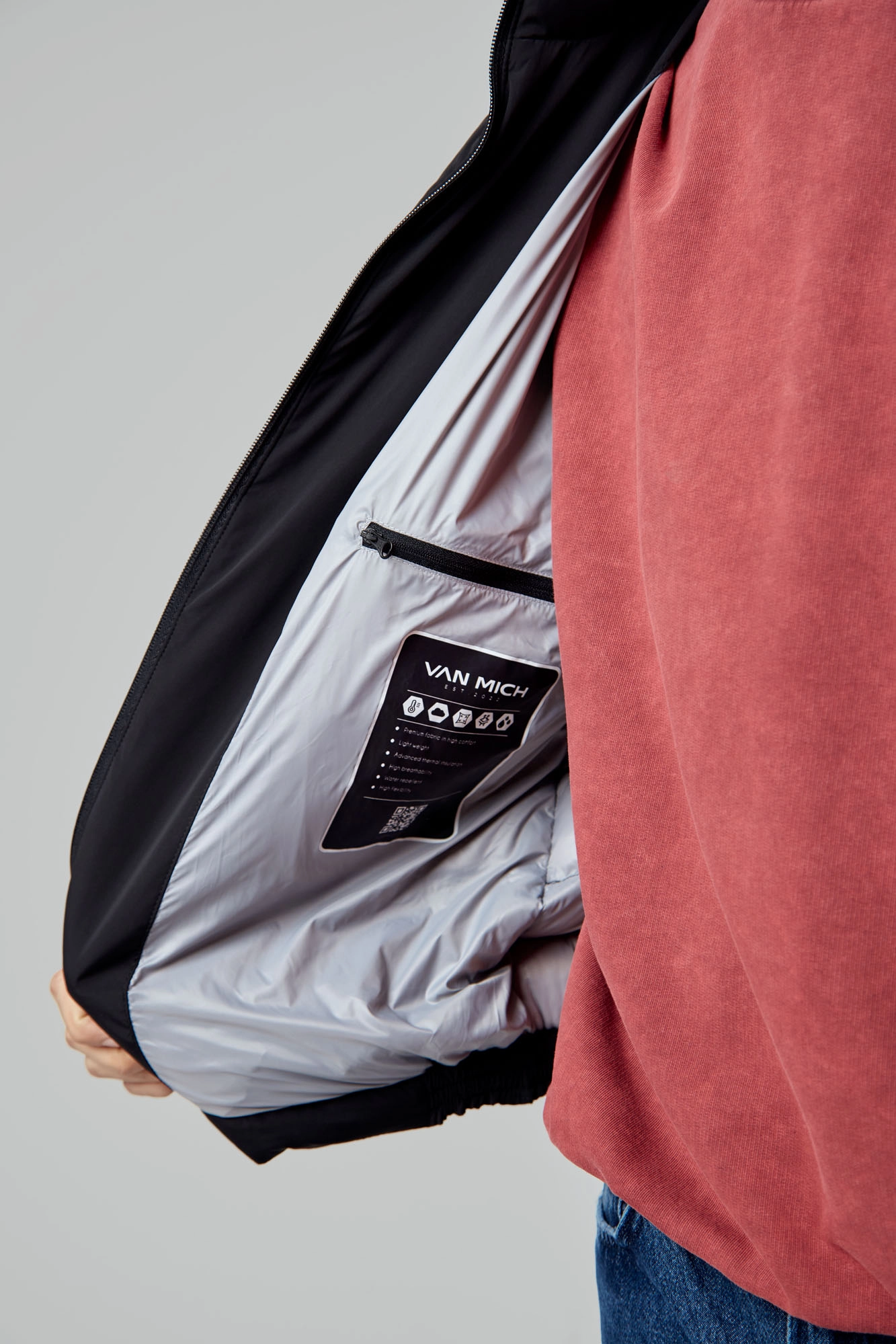 VM-CRI-52-327 Куртка Van Mich Черный