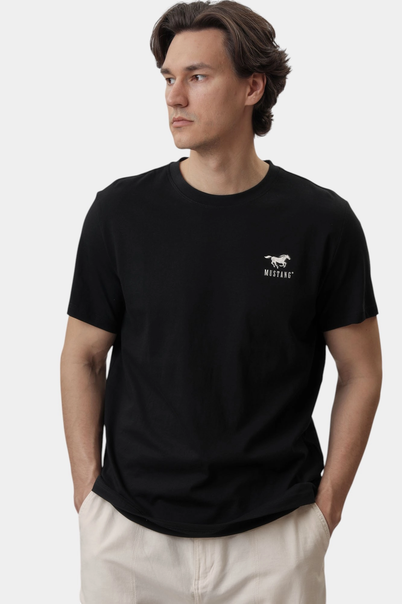 1016265 Футболка Mustang Черный