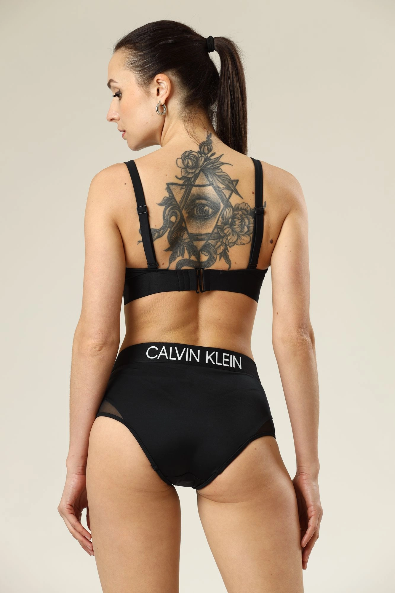 KW0KW01312_BEH верх от купального костюма calvin klein underwear 