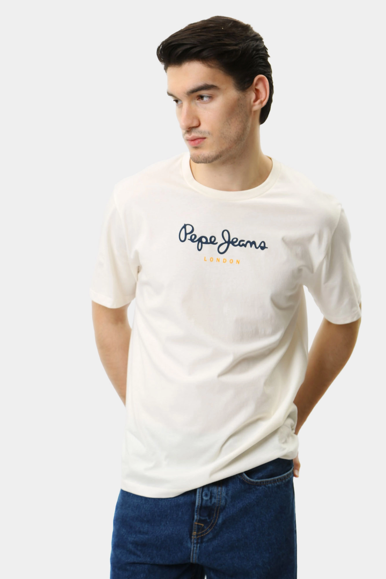 PM508208 Футболка Pepe Jeans Молочный