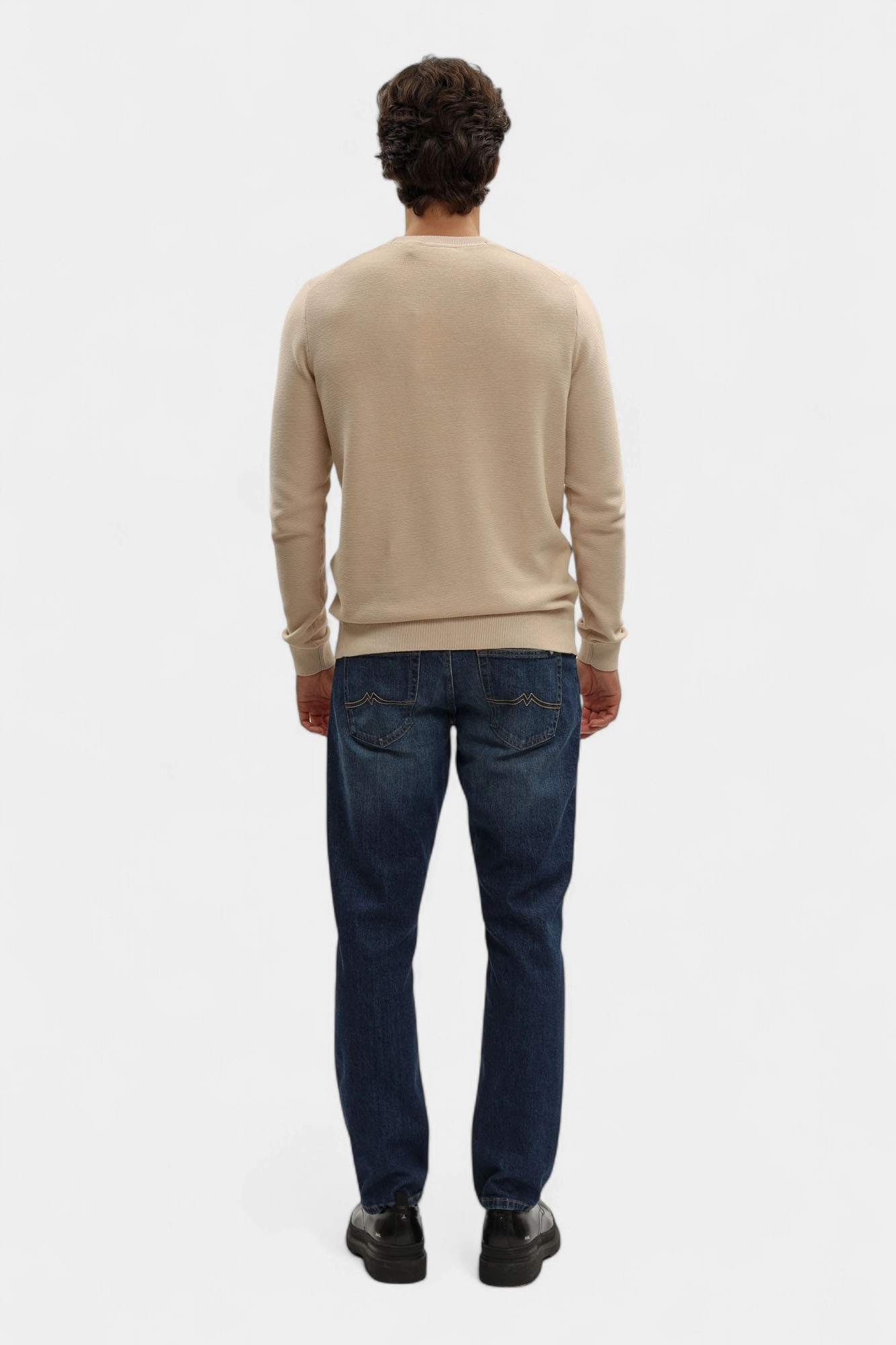 1016844 Джемпер Mustang Бежевый