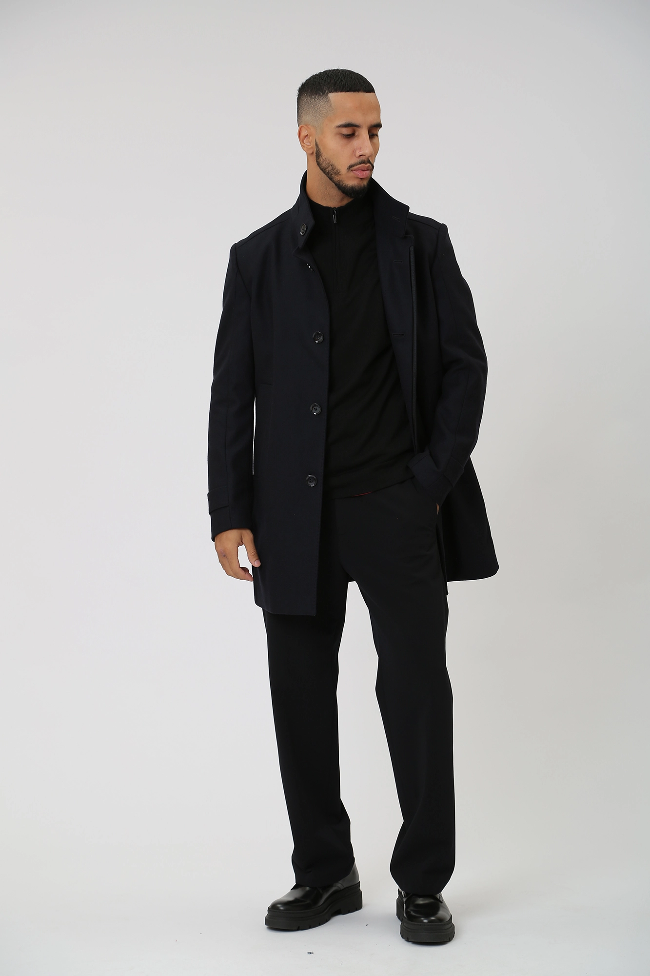 30039140_10016436 Пальто Strellson Синий