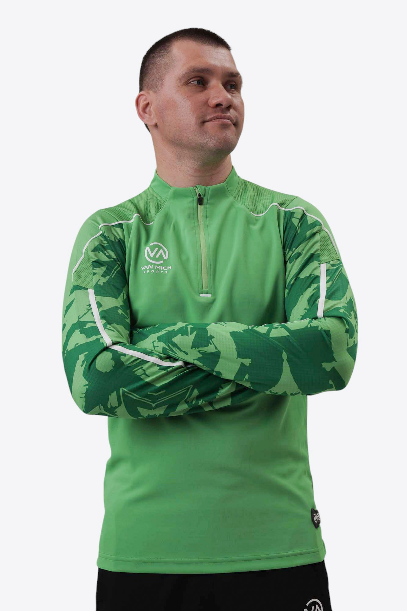 IND3702 Джемпер тренировочный Van Mich Sports Зеленый