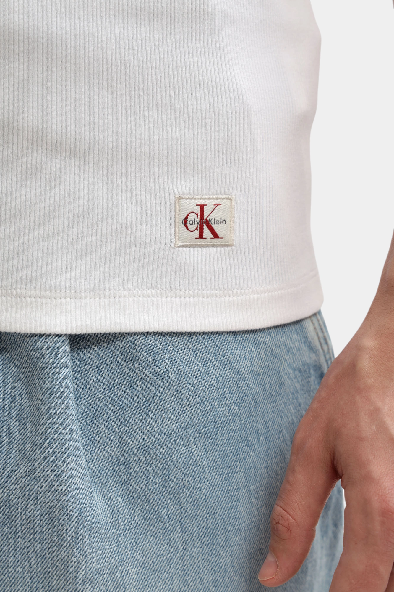 LV04RF272G Майка Calvin Klein Jeans Белый