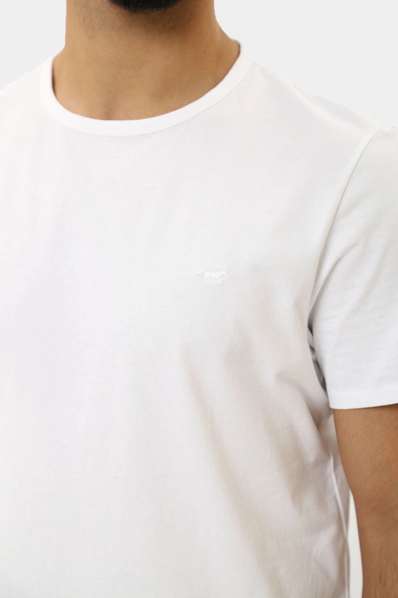 1014663 Футболка (комплект из 2-х штук) Mustang Белый