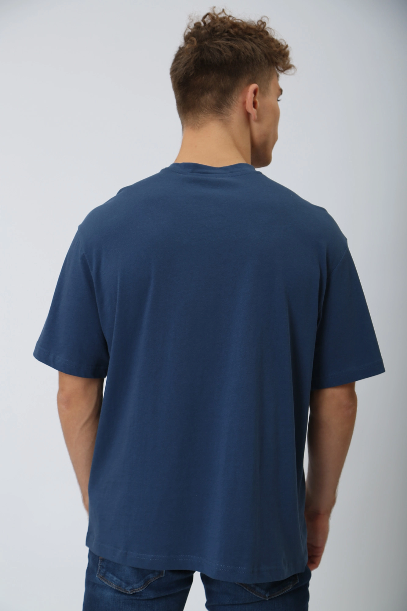 1013123 Футболка Mustang Синий