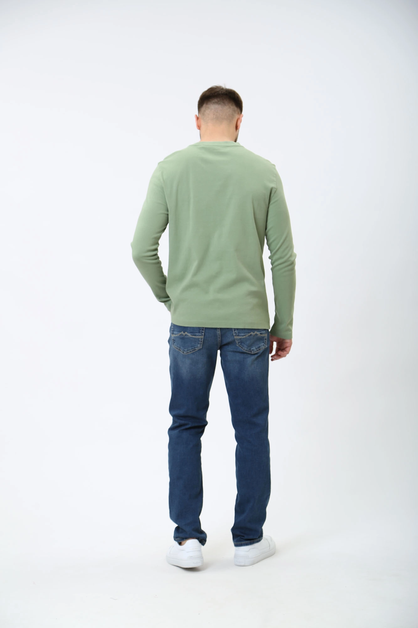 1013976-5000 Джинсы Washington Straight  Mustang Синий