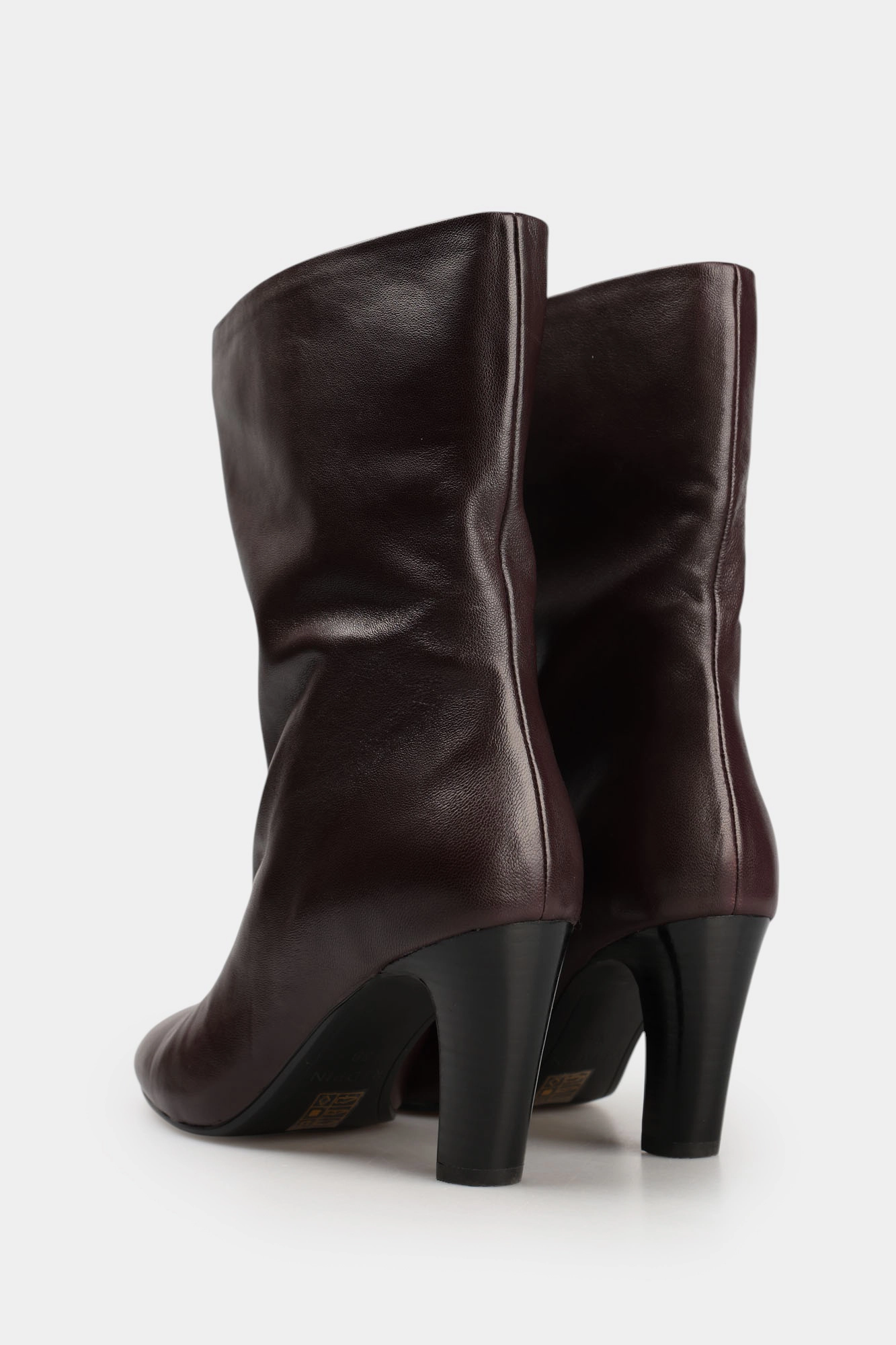 RP-LT092-866 Ботильоны закрытые Red Pin Бордовый