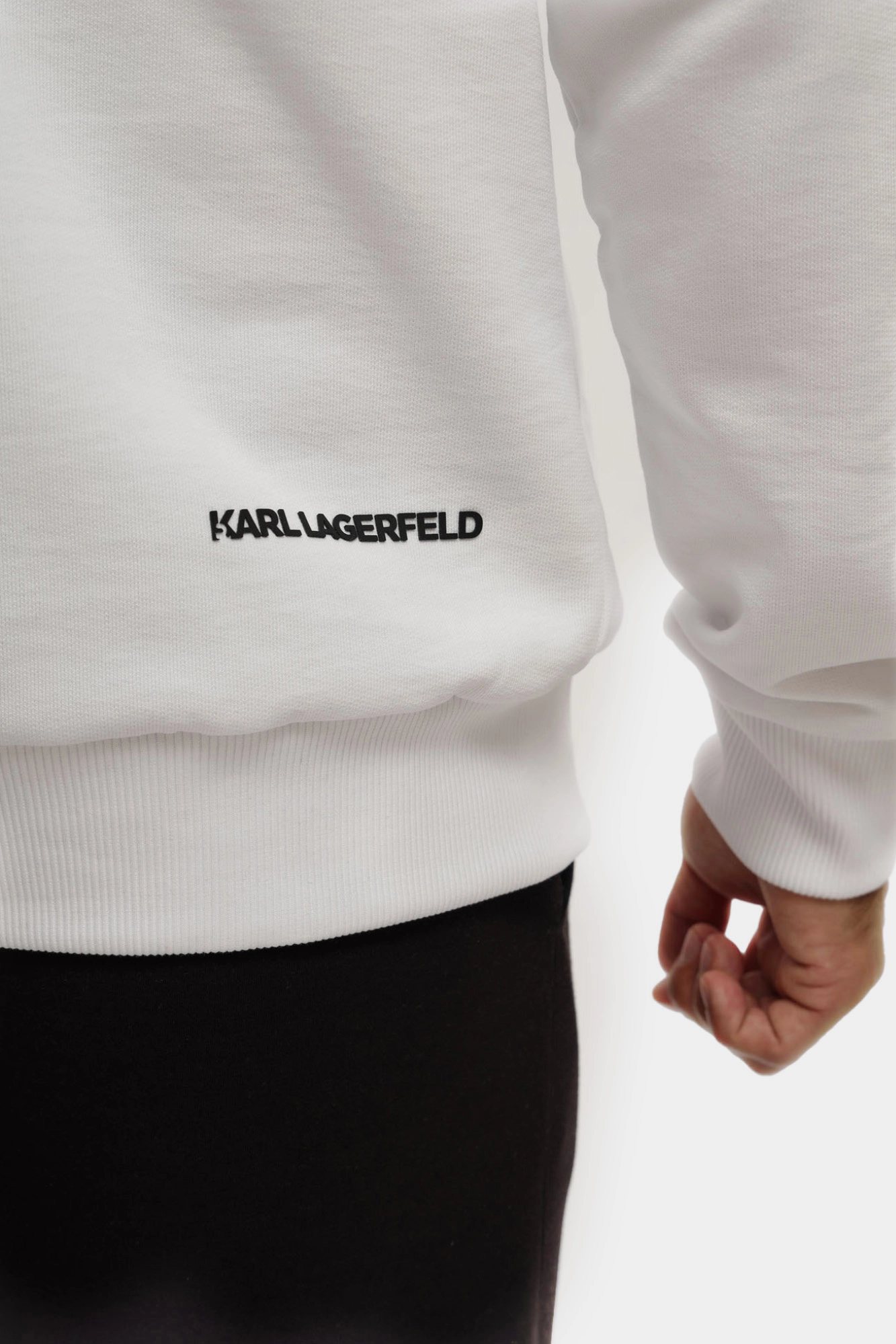 553904_705118 Худи Karl Lagerfeld Белый