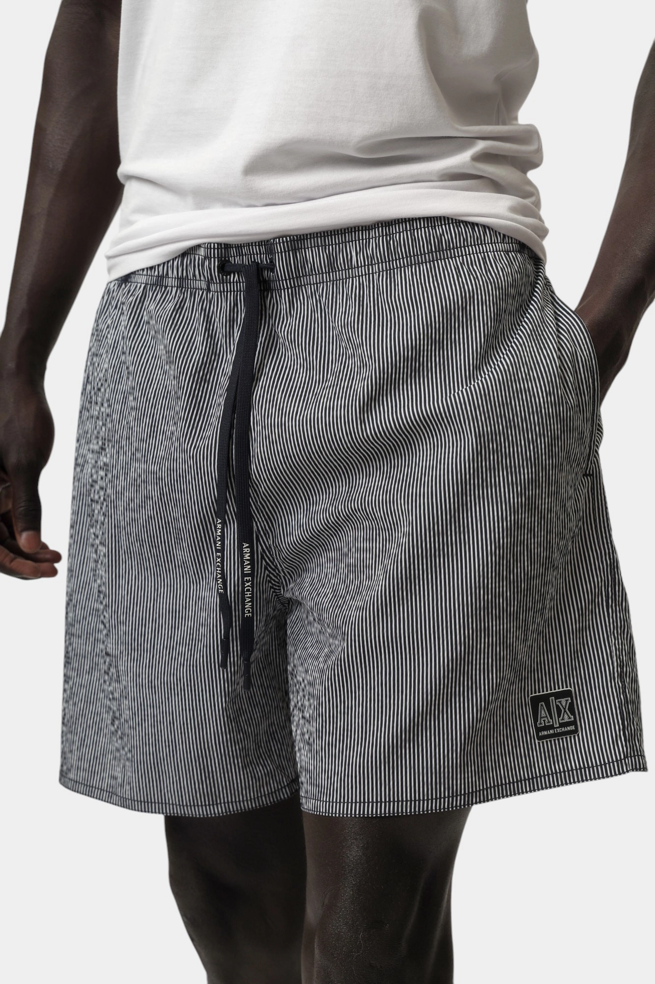 XM000829_AF13643 Шорты плавательные Armani Exchange Голубой
