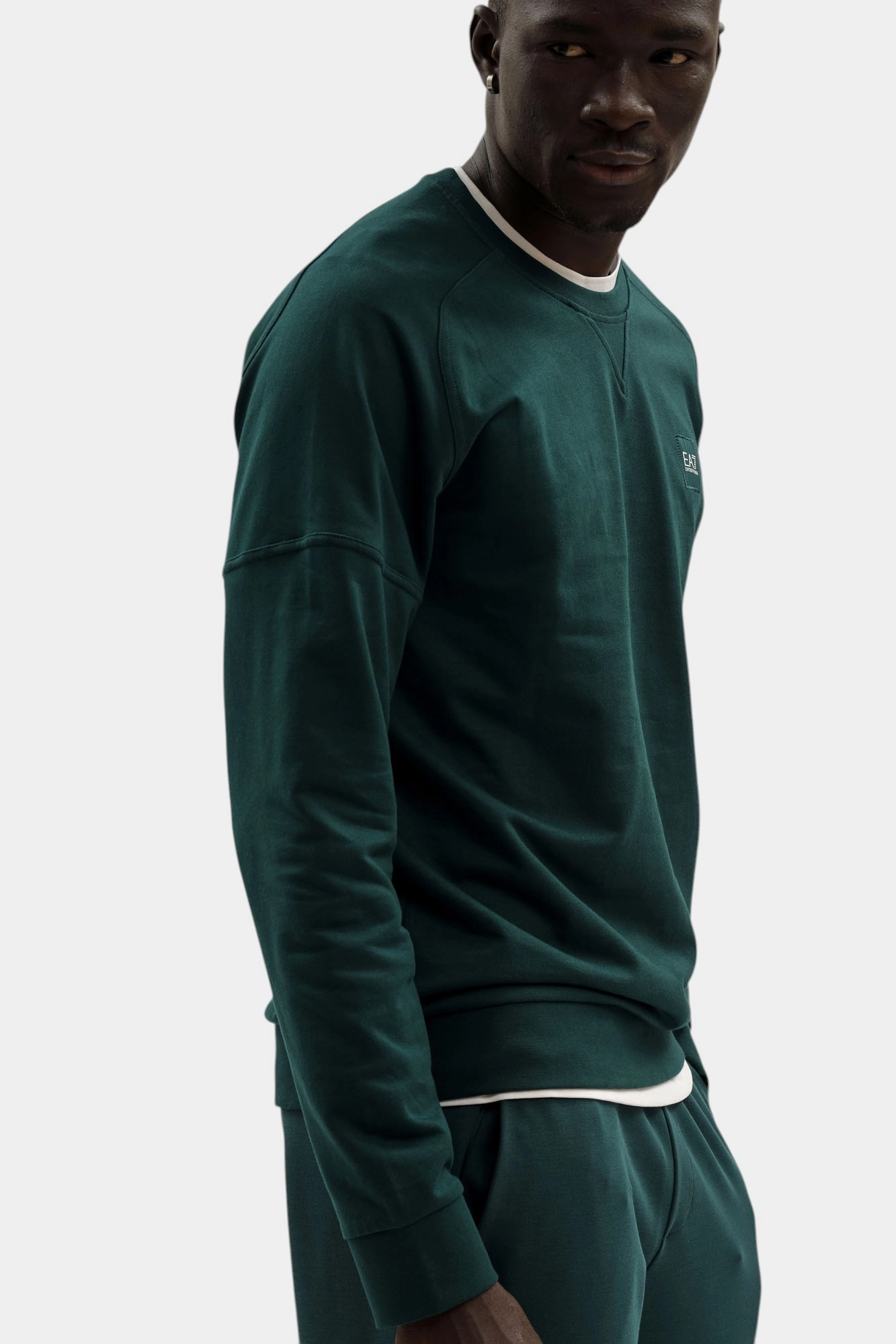 7M000902_AF13512 Свитшот EA7 Зеленый