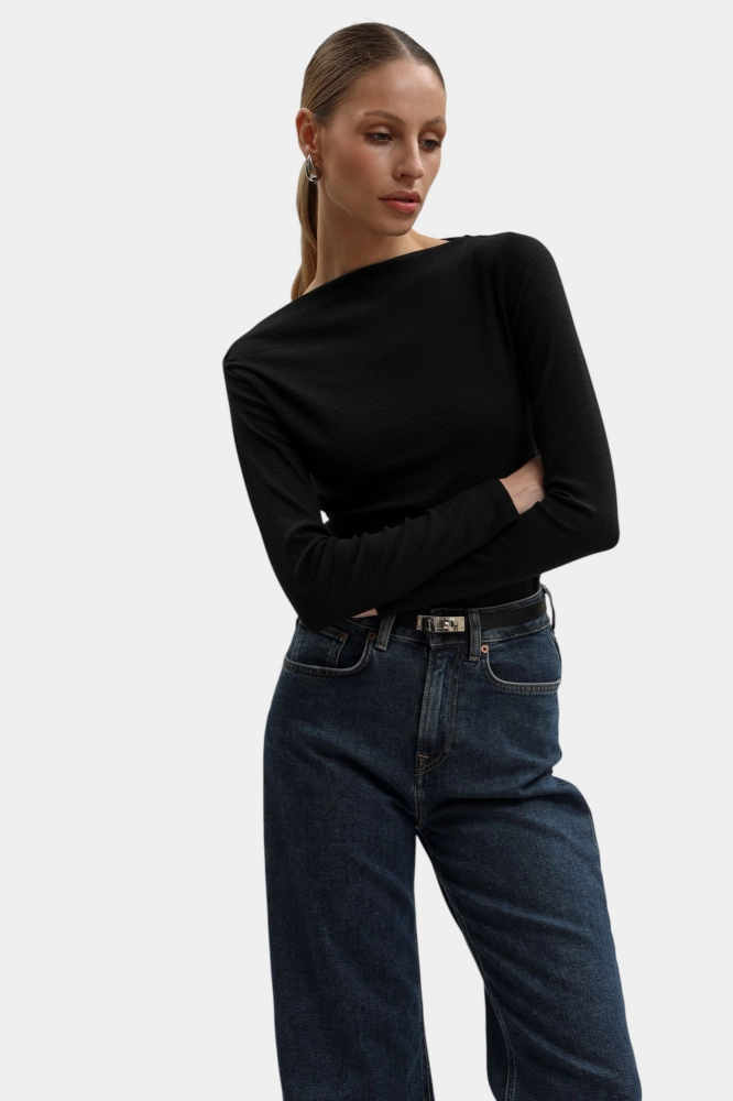 Брюки джинсовые Calvin Klein Jeans Хлопок Синий