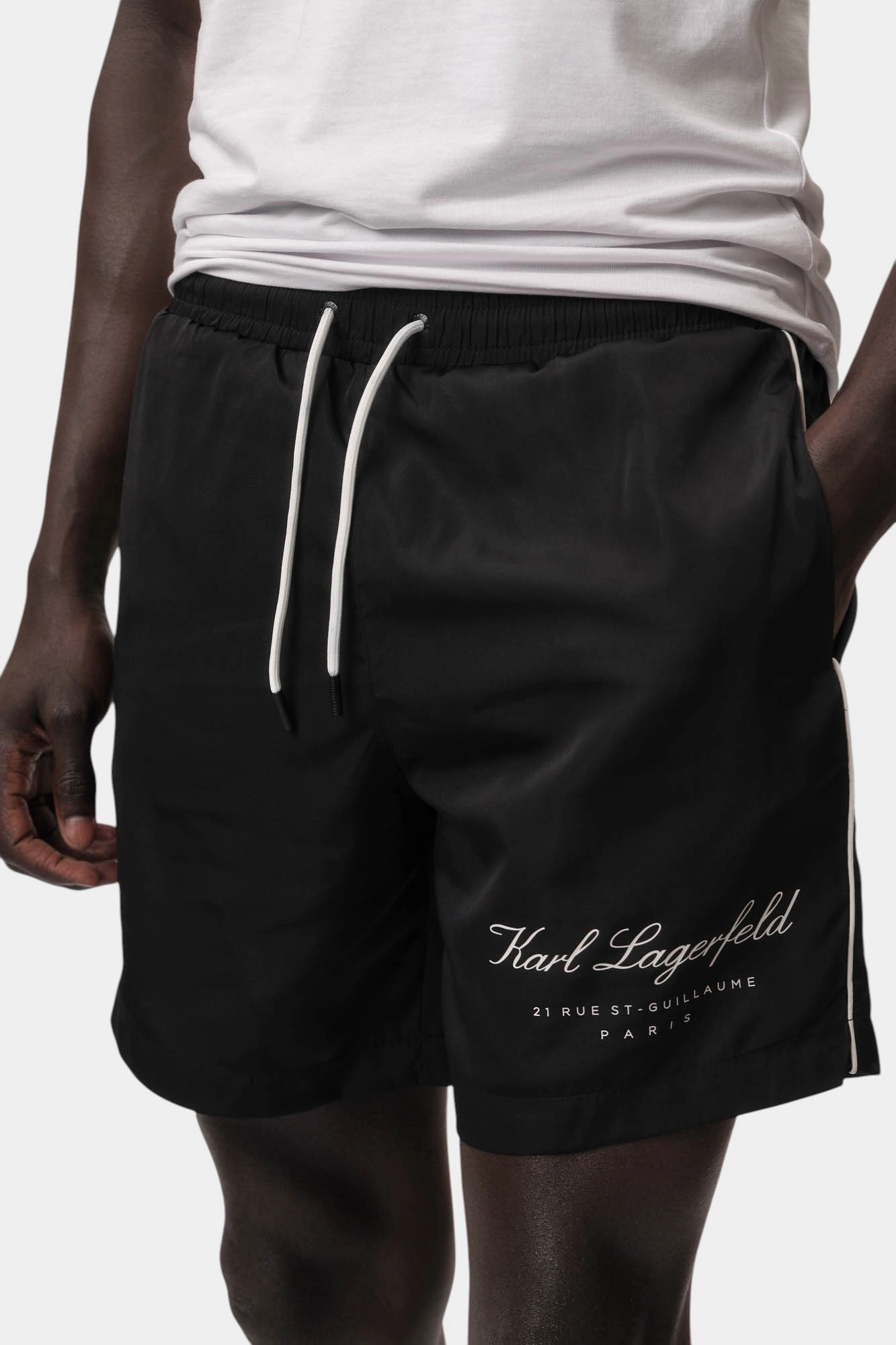A1M46071 Шорты плавательные Karl Lagerfeld Черный
