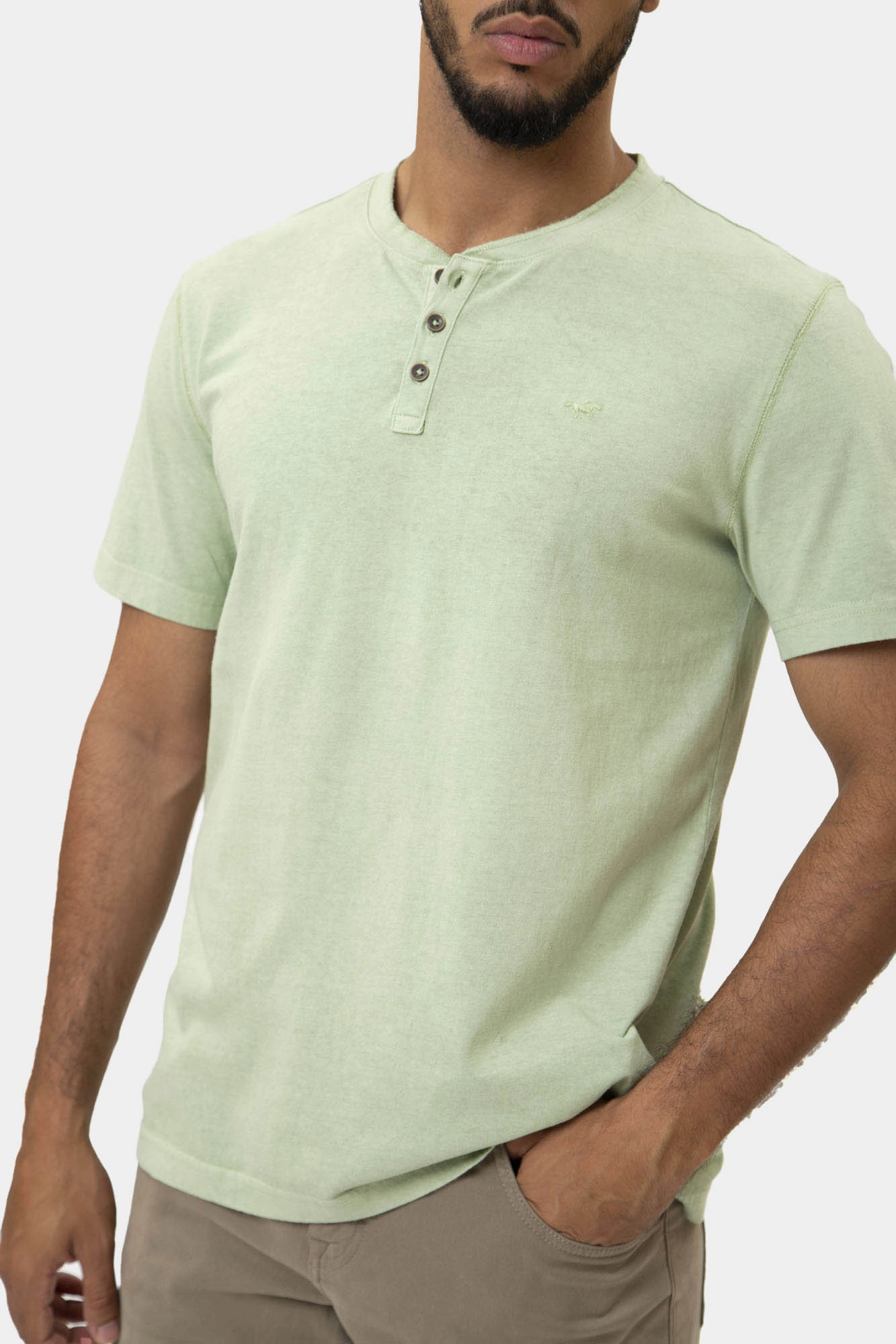 1014958 Футболка Mustang Зеленый