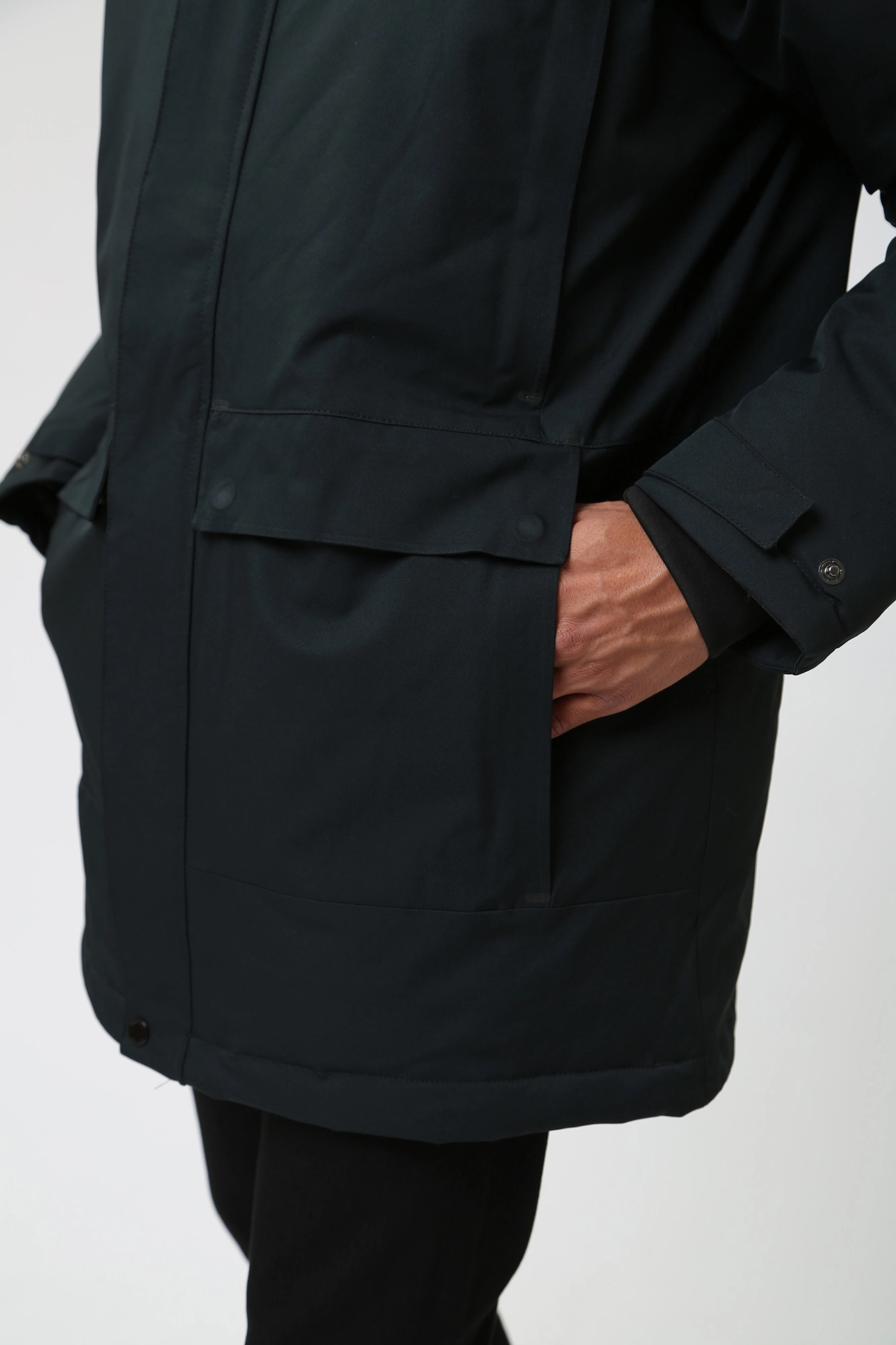 1985561 Пуховик Columbia Черный