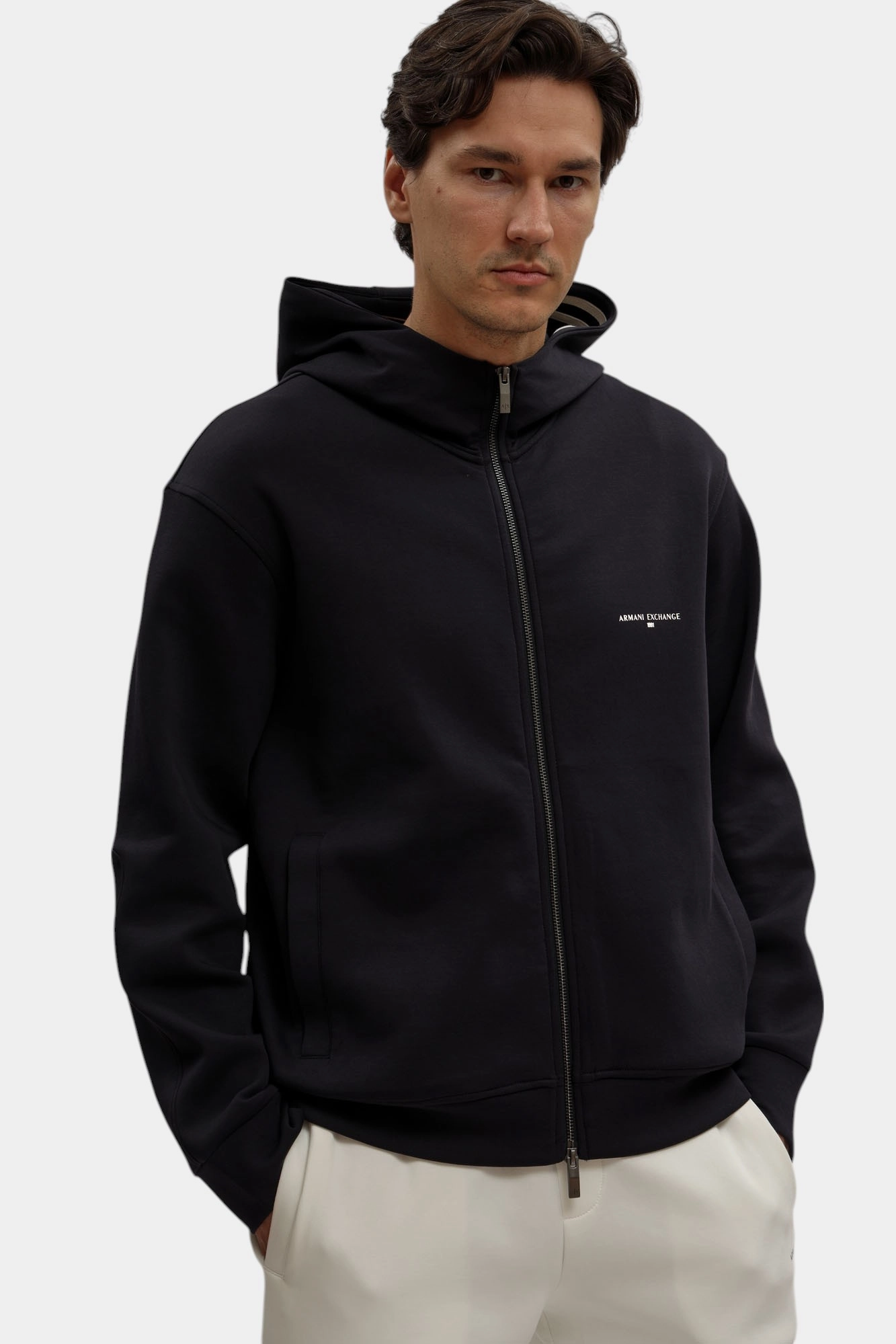 XM000983_AF10818 Толстовка с/к Armani Exchange Синий