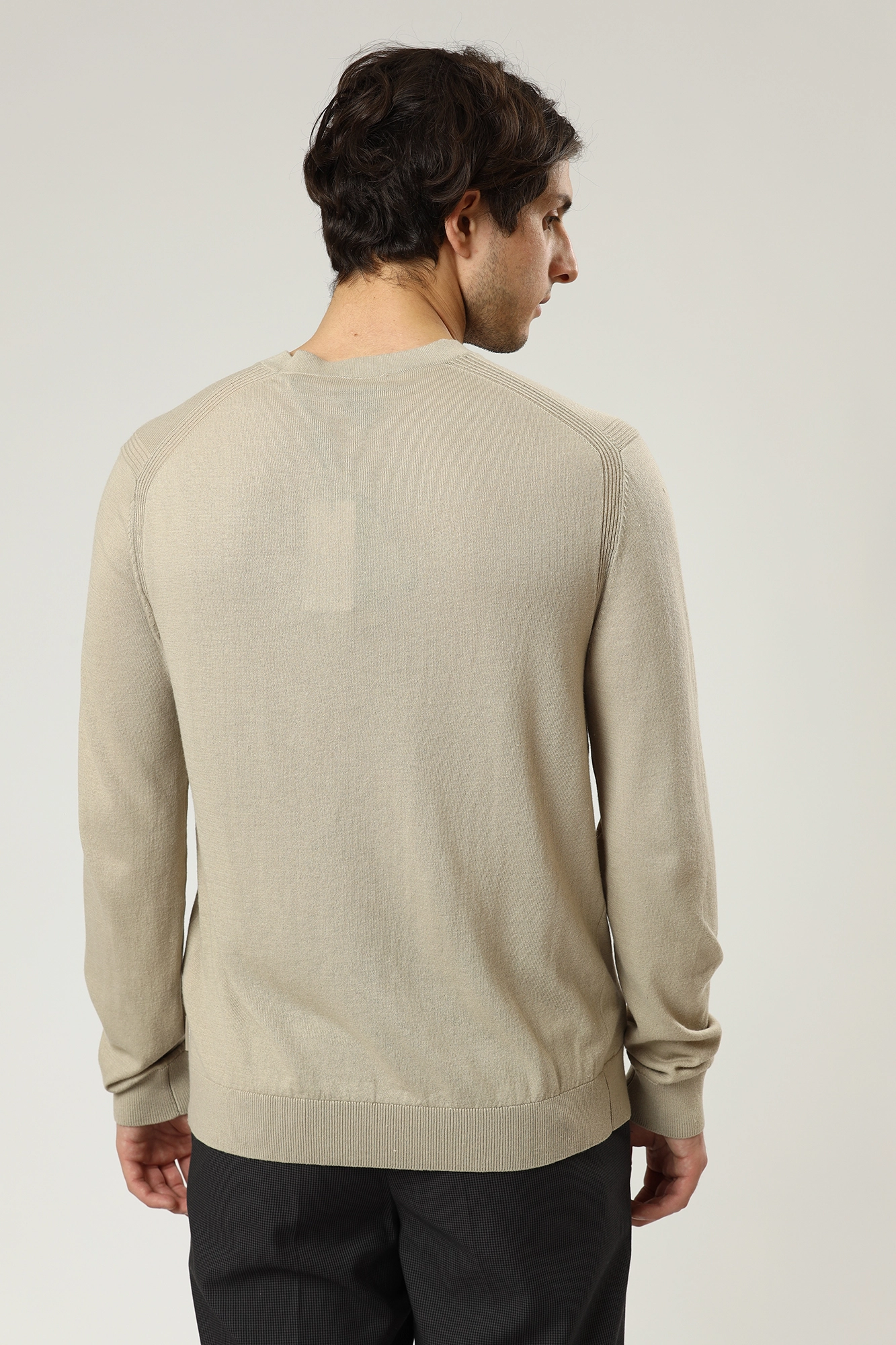 3KZM1Q_ZMN3Z Джемпер Armani Exchange Бежевый