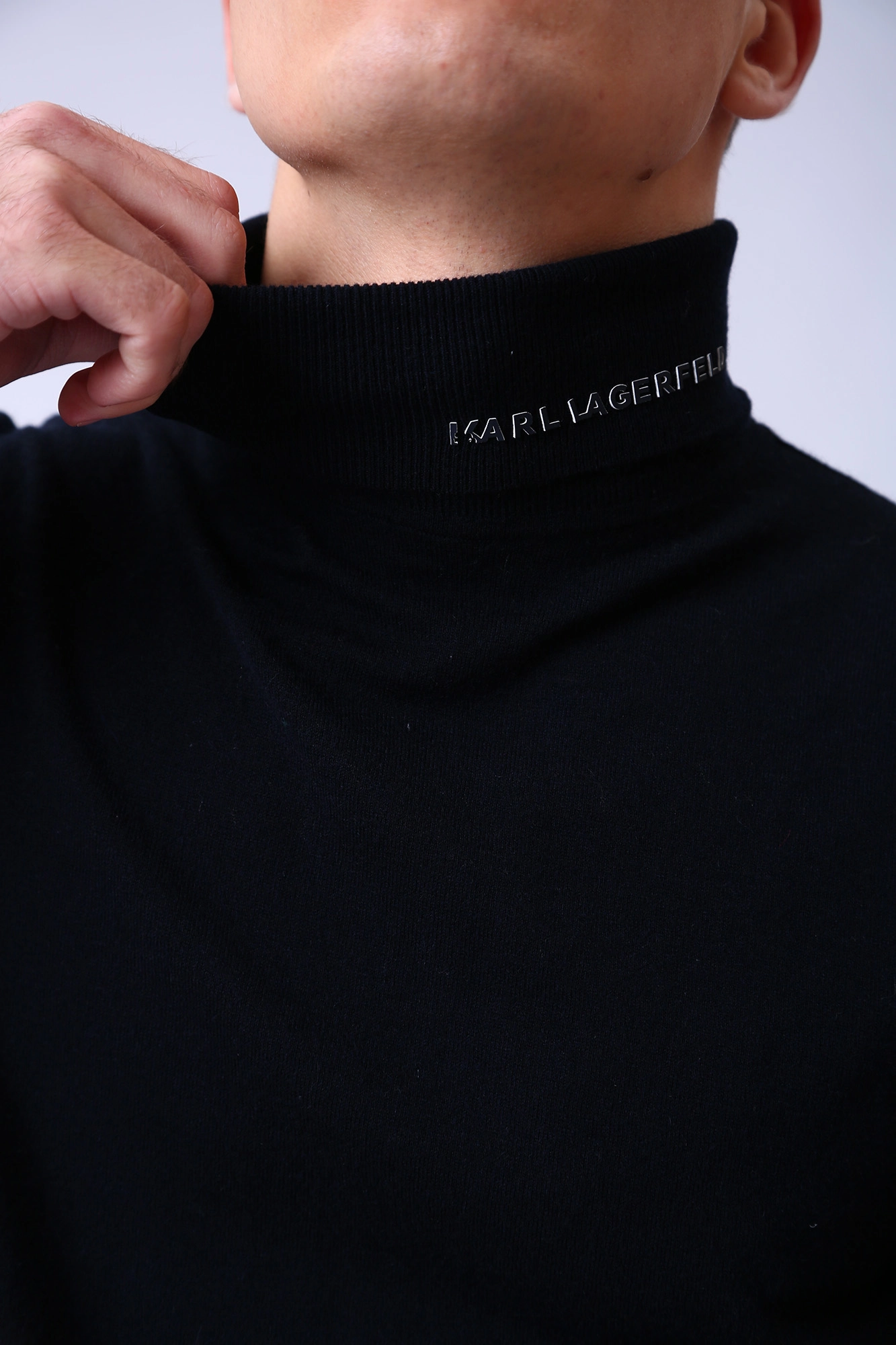 524306_655044 Водолазка Karl Lagerfeld Синий