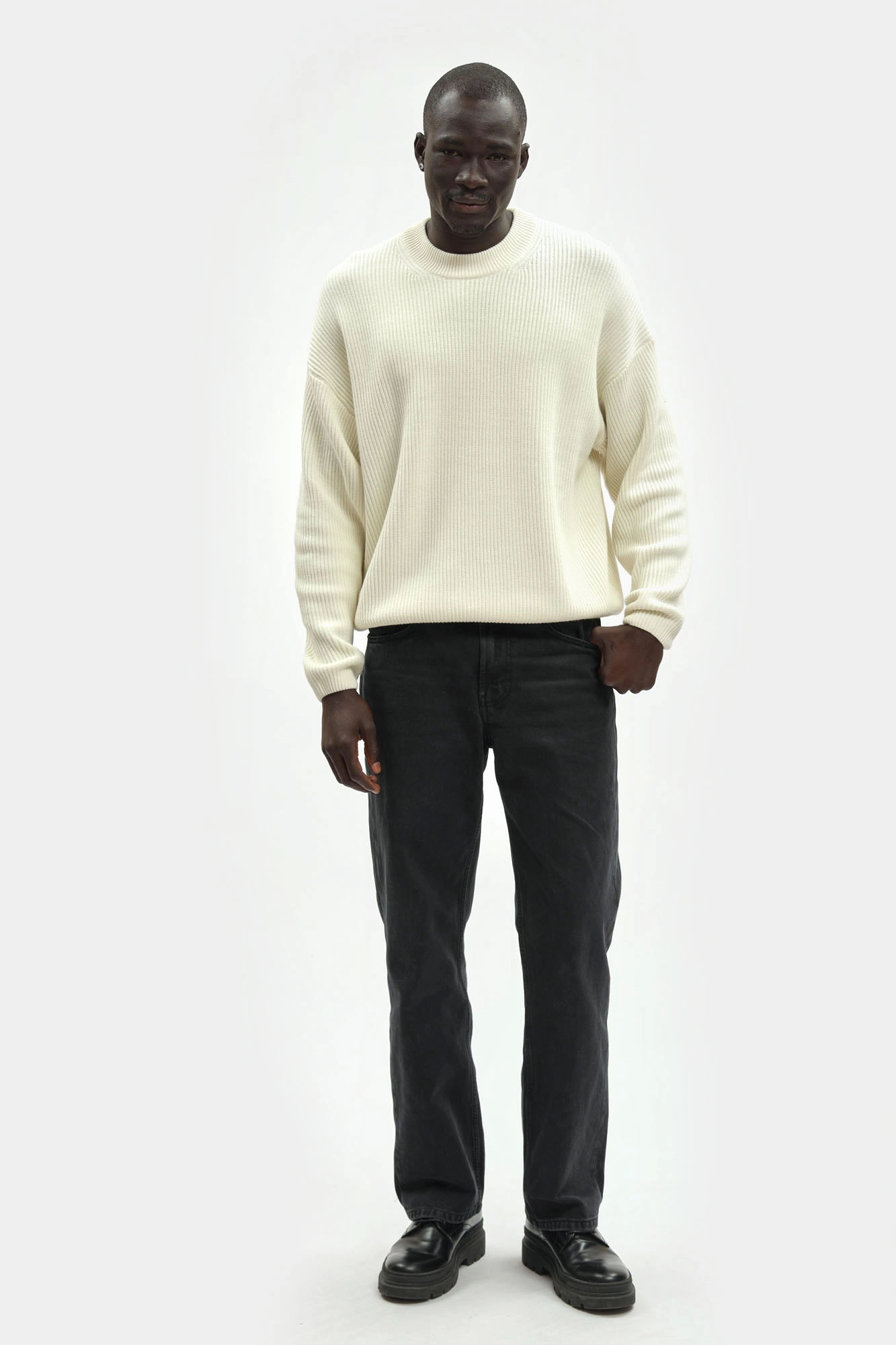 30048063_10020251 Свитер Strellson Молочный