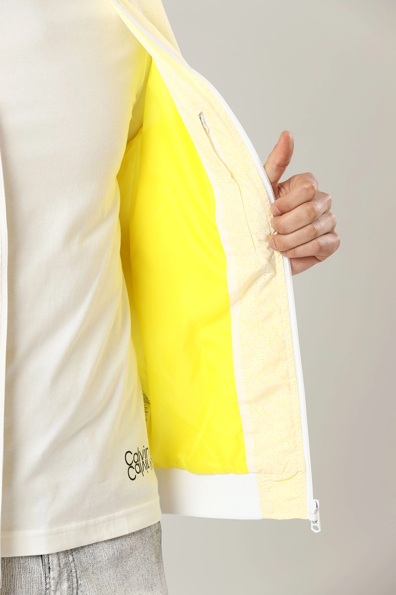Calvin klein yellow new arrivals