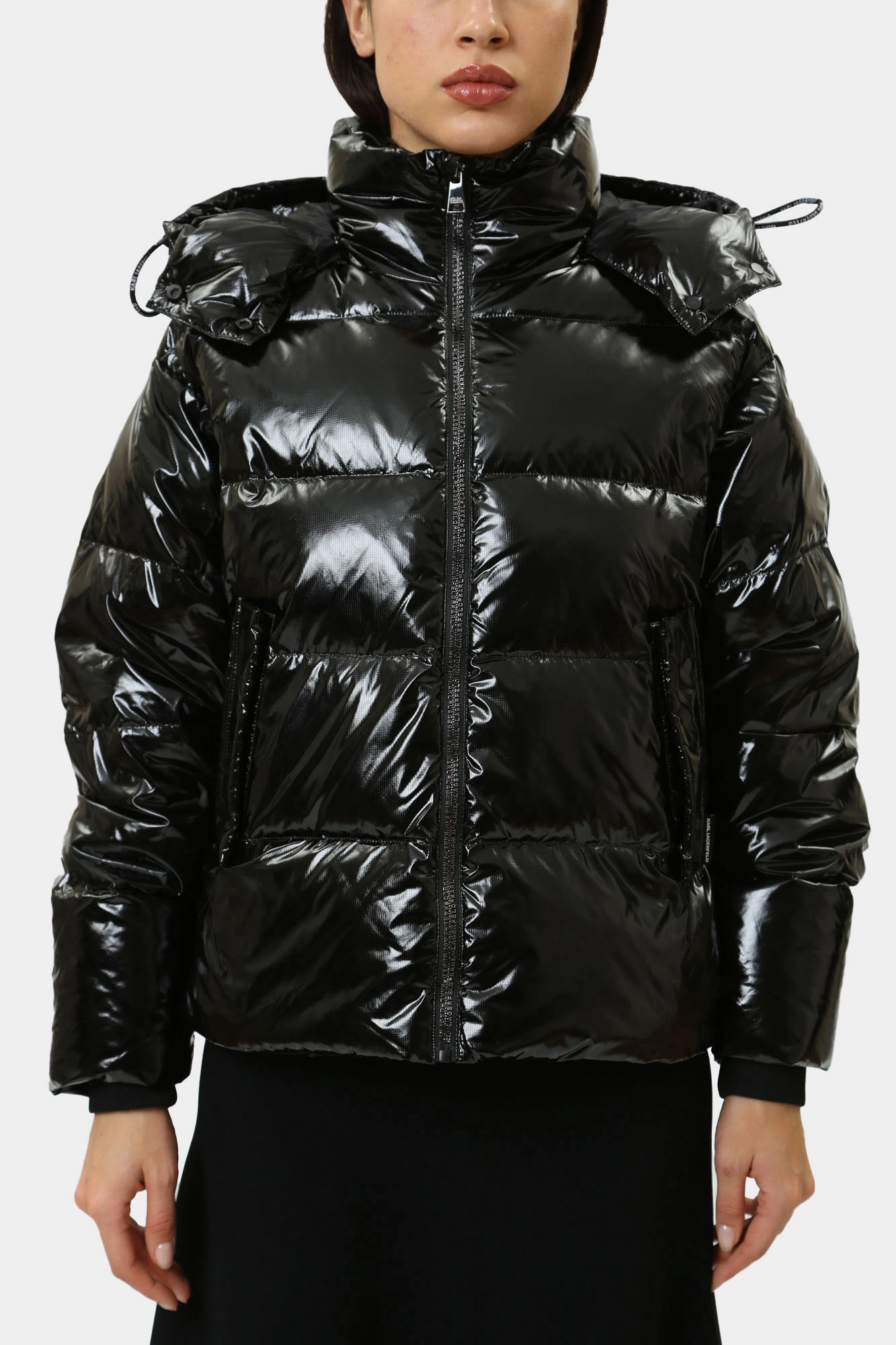 245W1503 куртка пуховая karl lagerfeld 